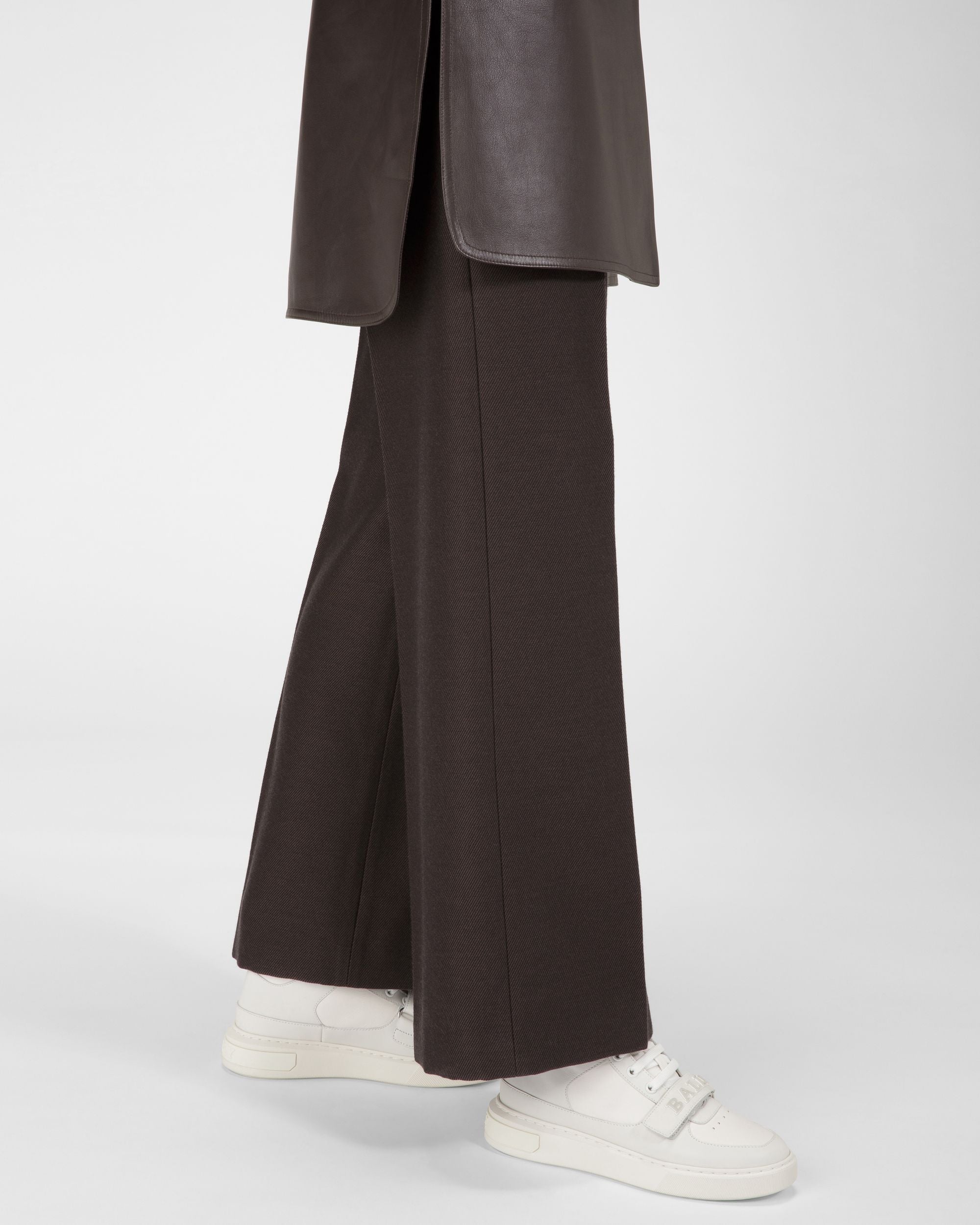 Bally Global - Merryk Sneaker In Pelle Bianca - Bianco