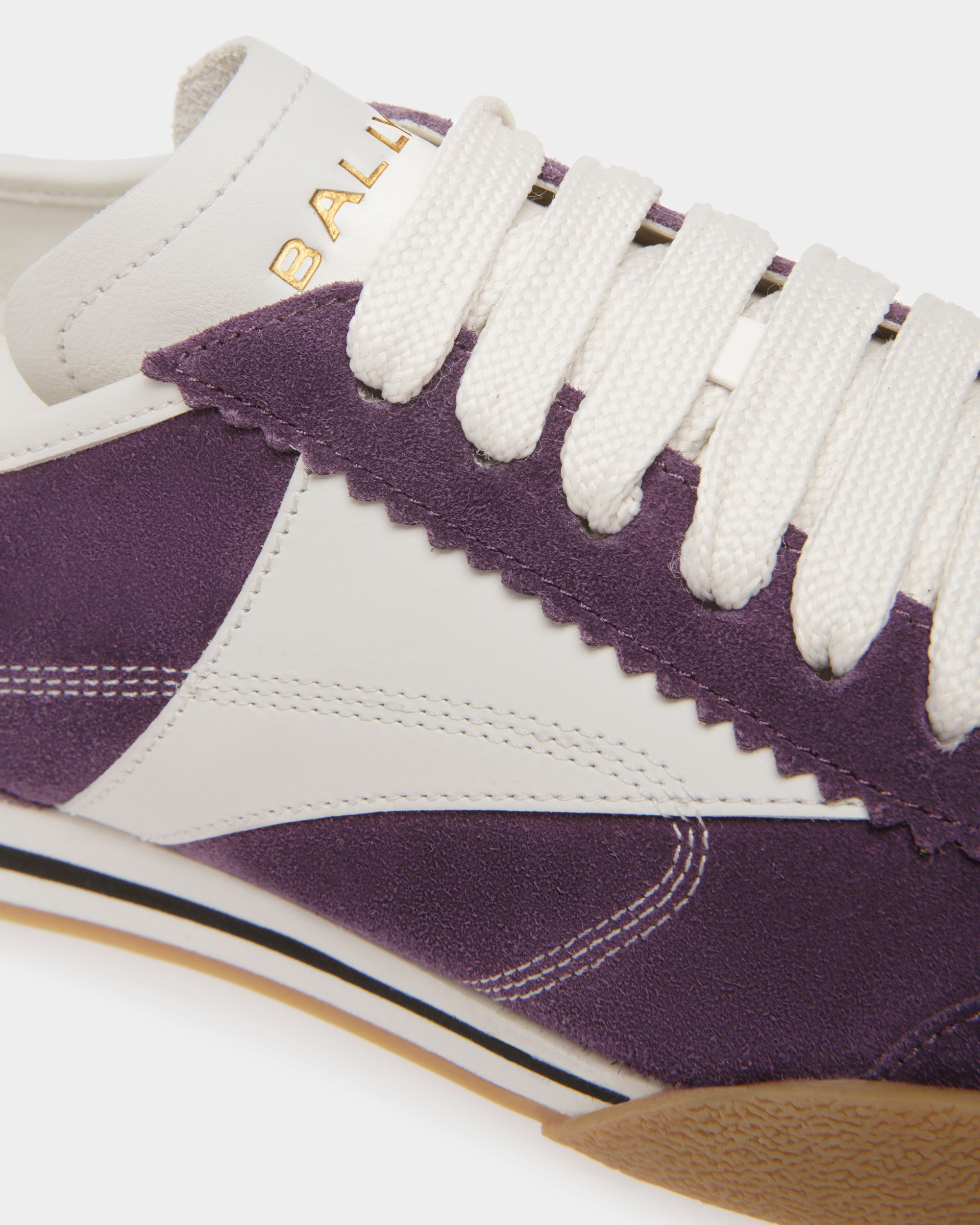 Bally Global - Sussex Sneakers In Orchid And White Leather - Púrpura