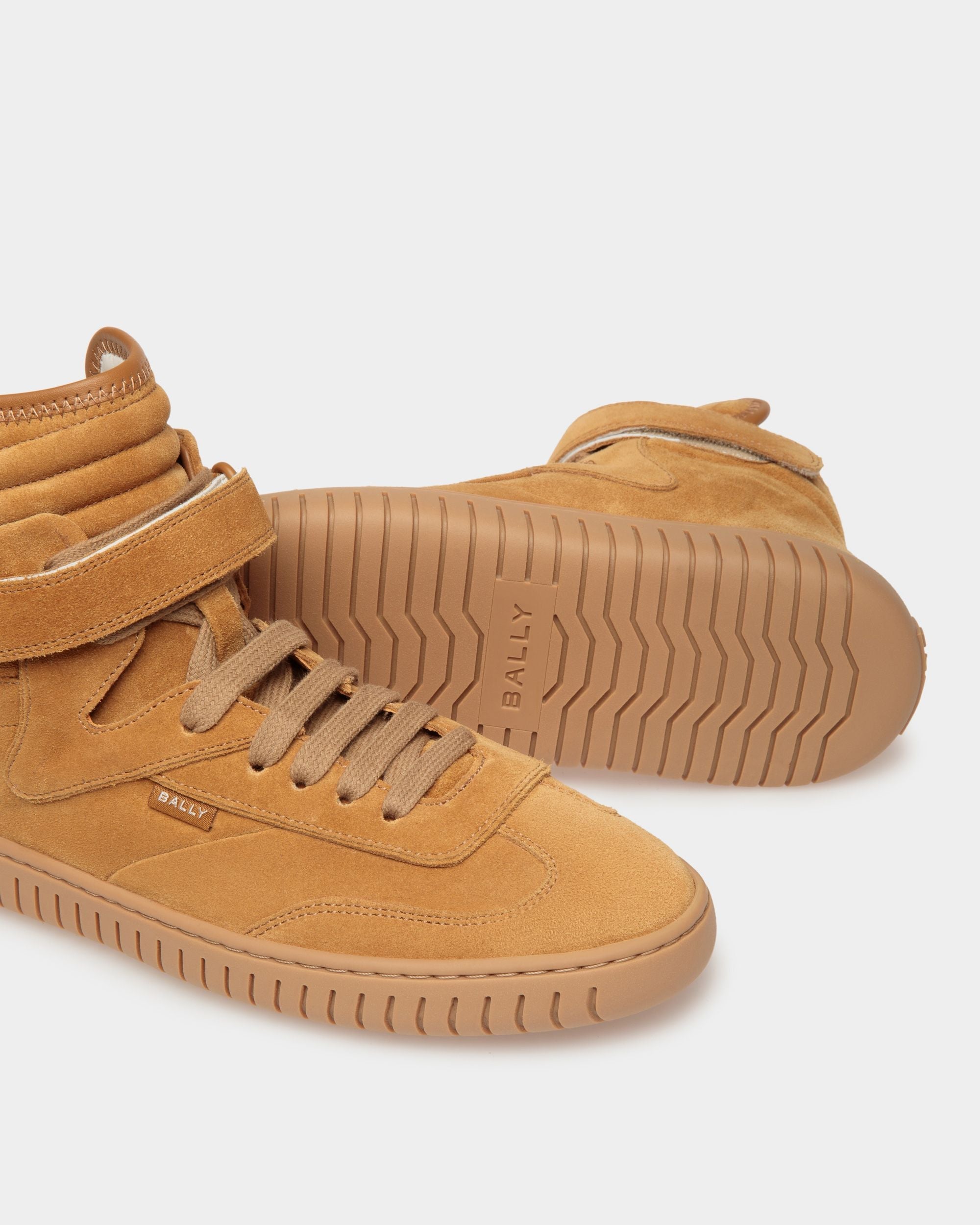 Bally Global - Player Sneakers In Desert And Amber Leather - Brown