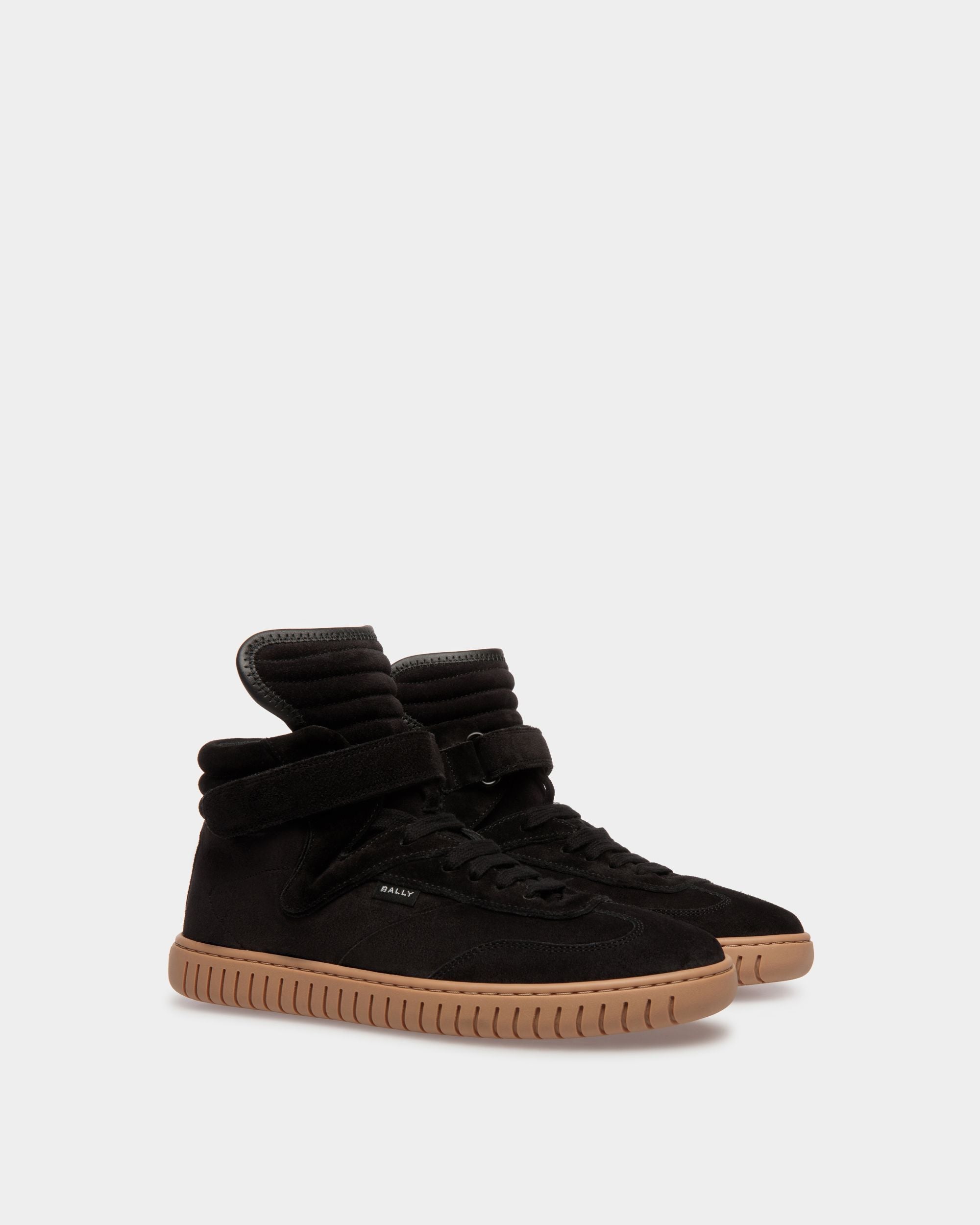 Bally Global - Player Sneakers In Black And Amber Leather - Black