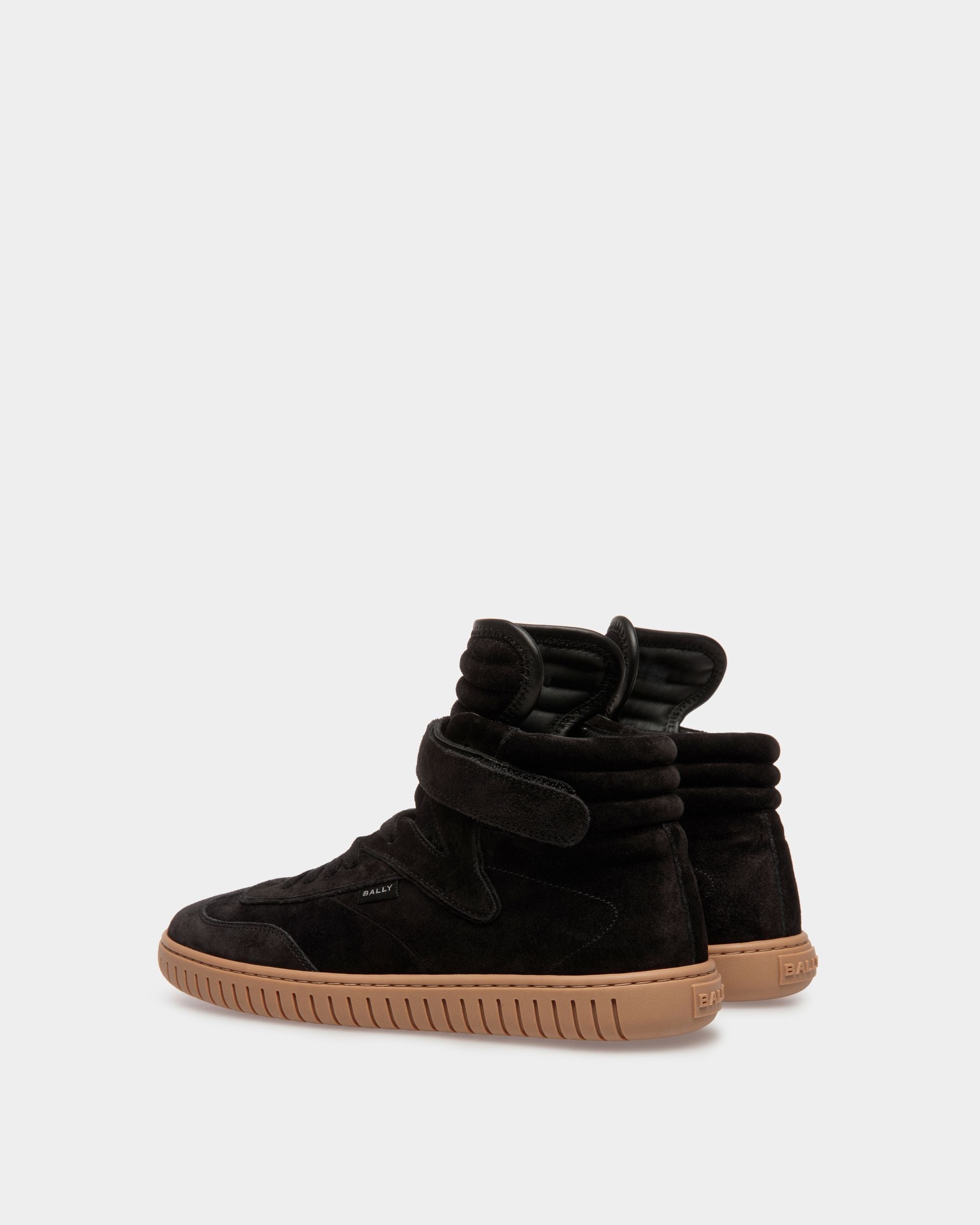 Bally Global - Player Sneakers In Black And Amber Leather - Black