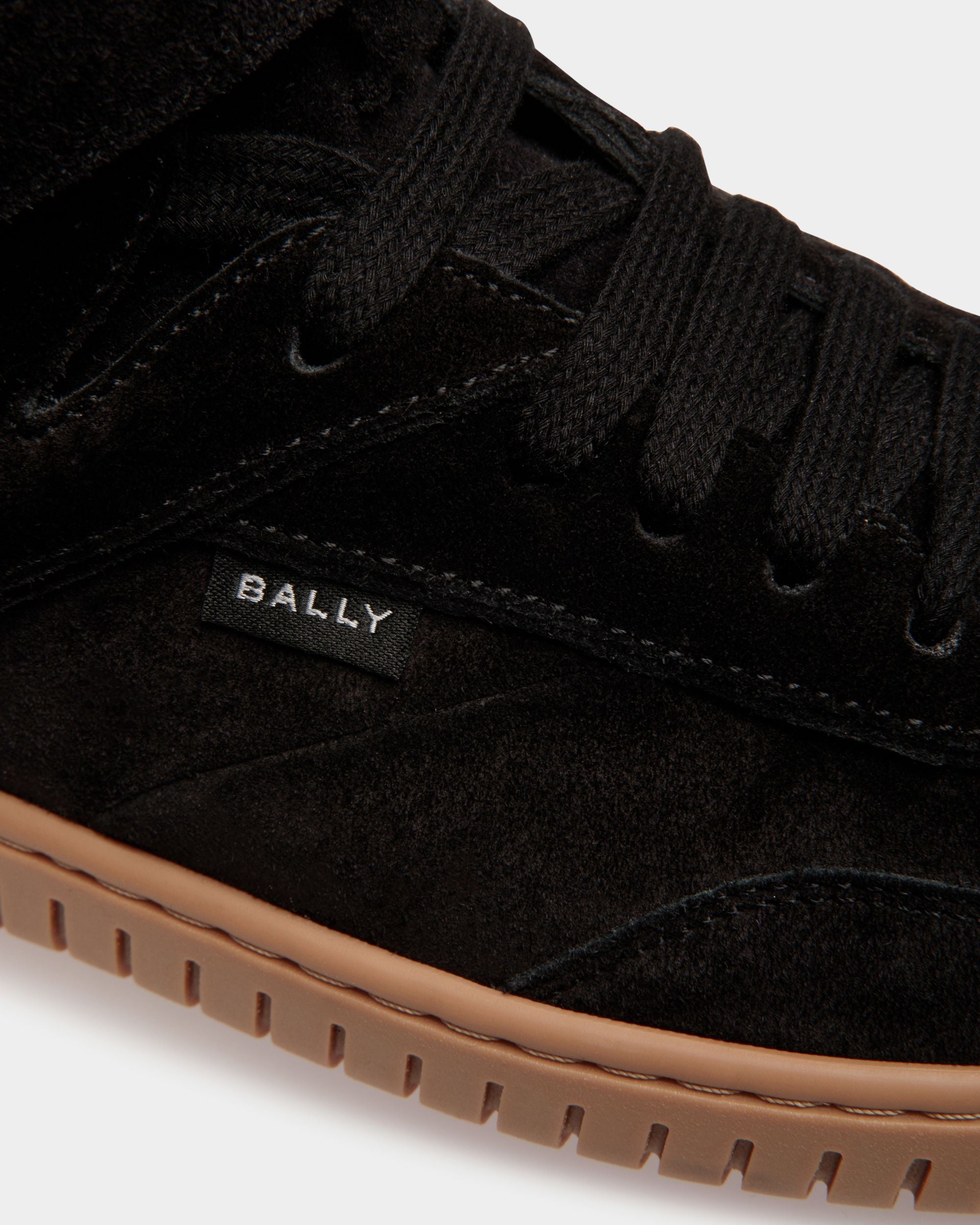 Bally Global - Player Sneakers In Black And Amber Leather - Black