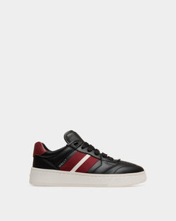 Sneaker Raise En Cuir Noir