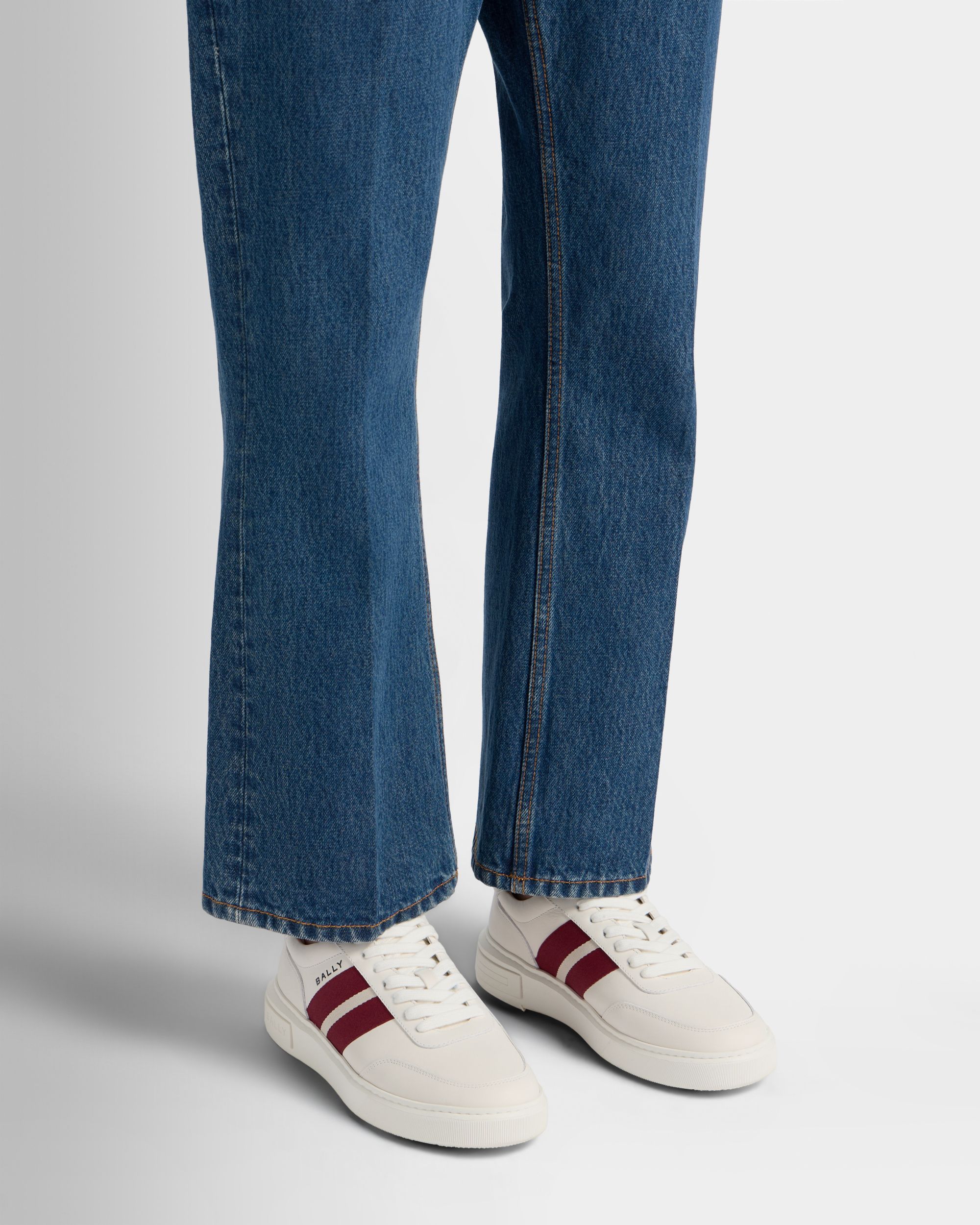 Bally Global - Bally Lift Sneaker in White Leather - White