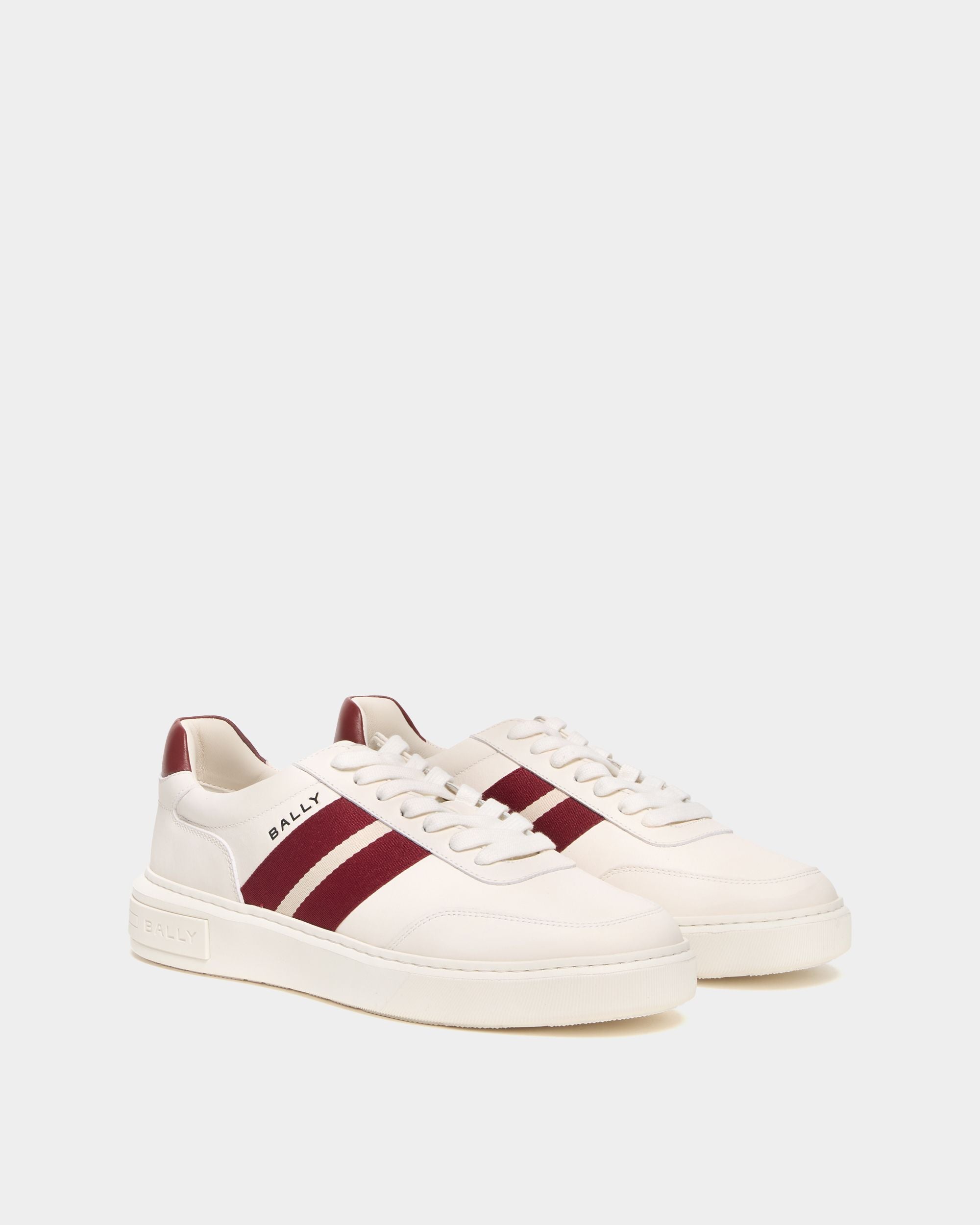 Bally Global - Bally Lift Sneaker in White Leather - White