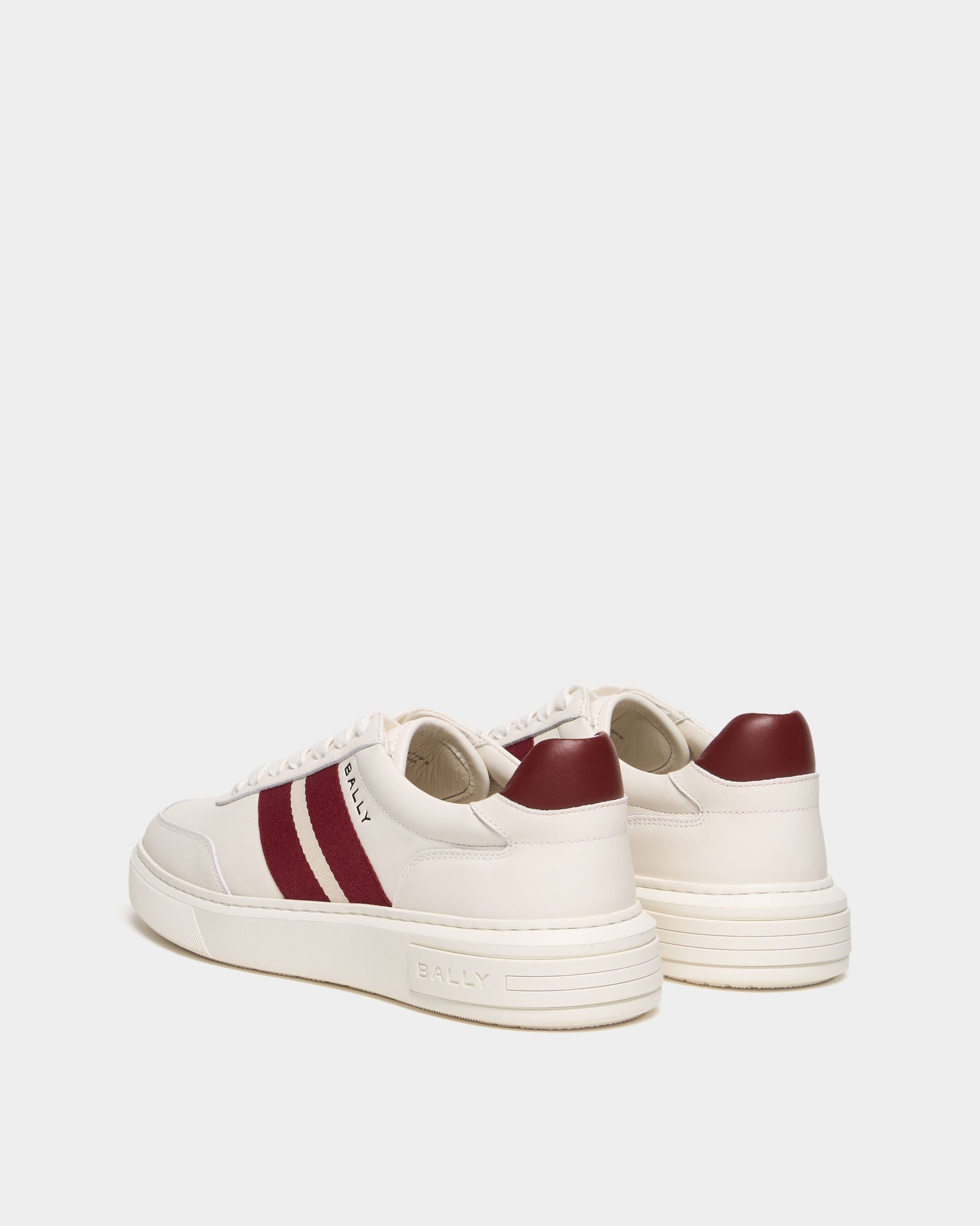 Bally Global - Bally Lift Sneaker in White Leather - White