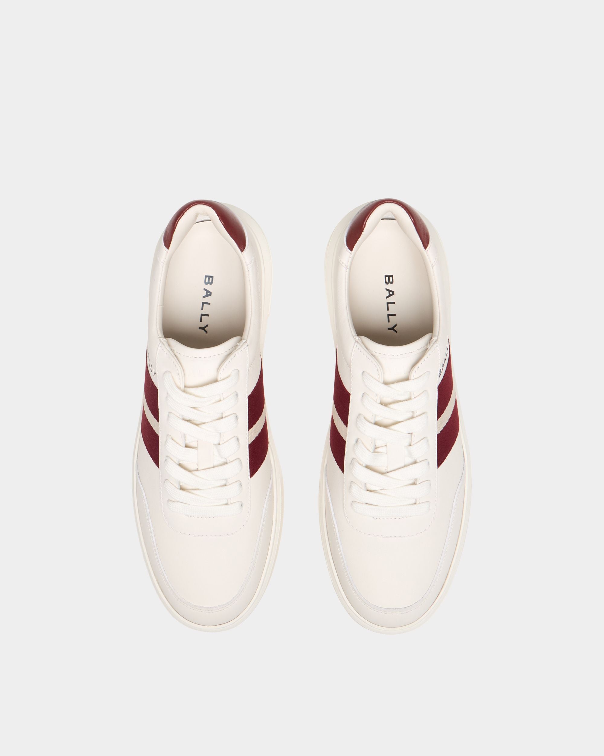 Bally Global - Bally Lift Sneaker in White Leather - White