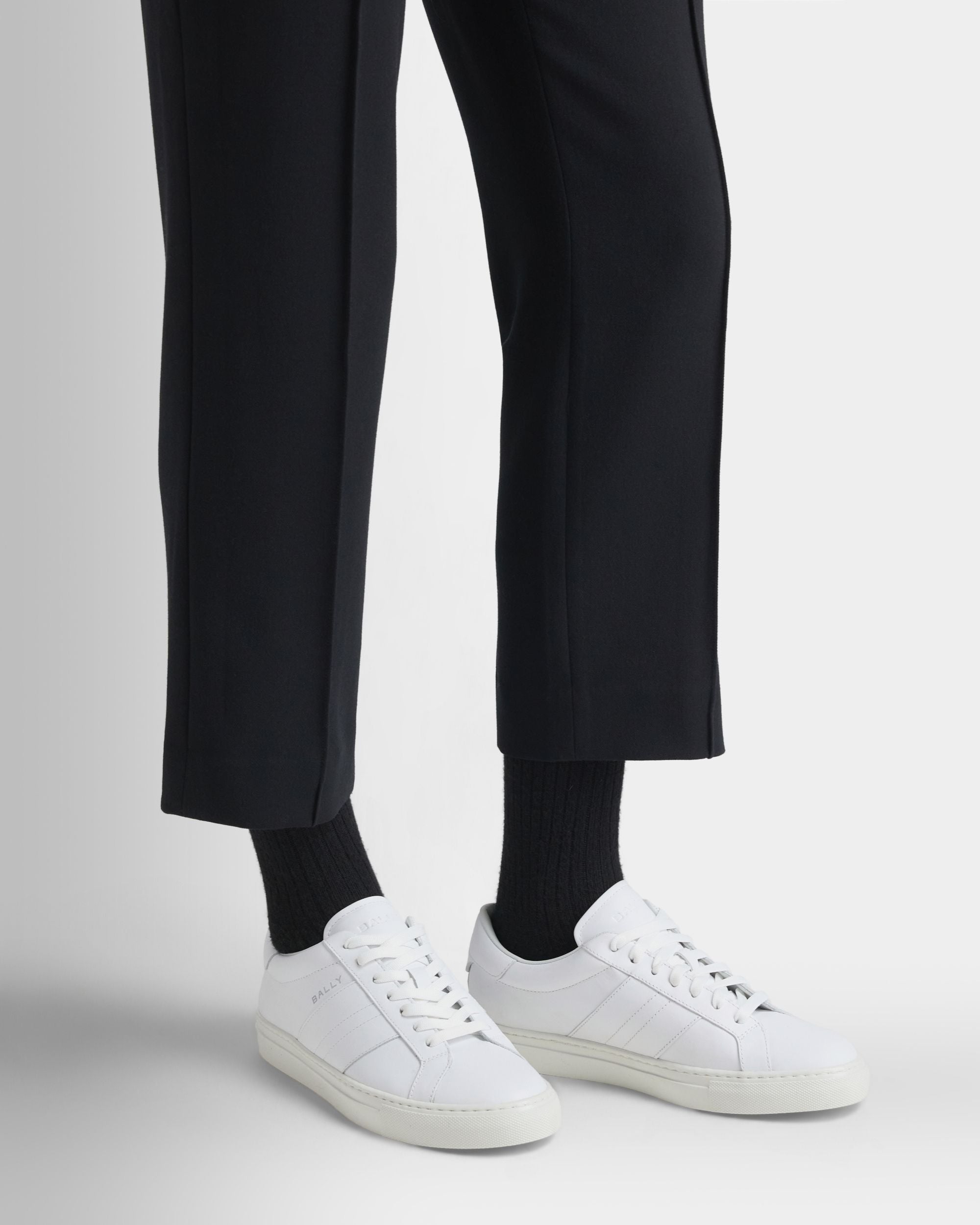 Bally Global - Hedon Sneaker in White Leather - White