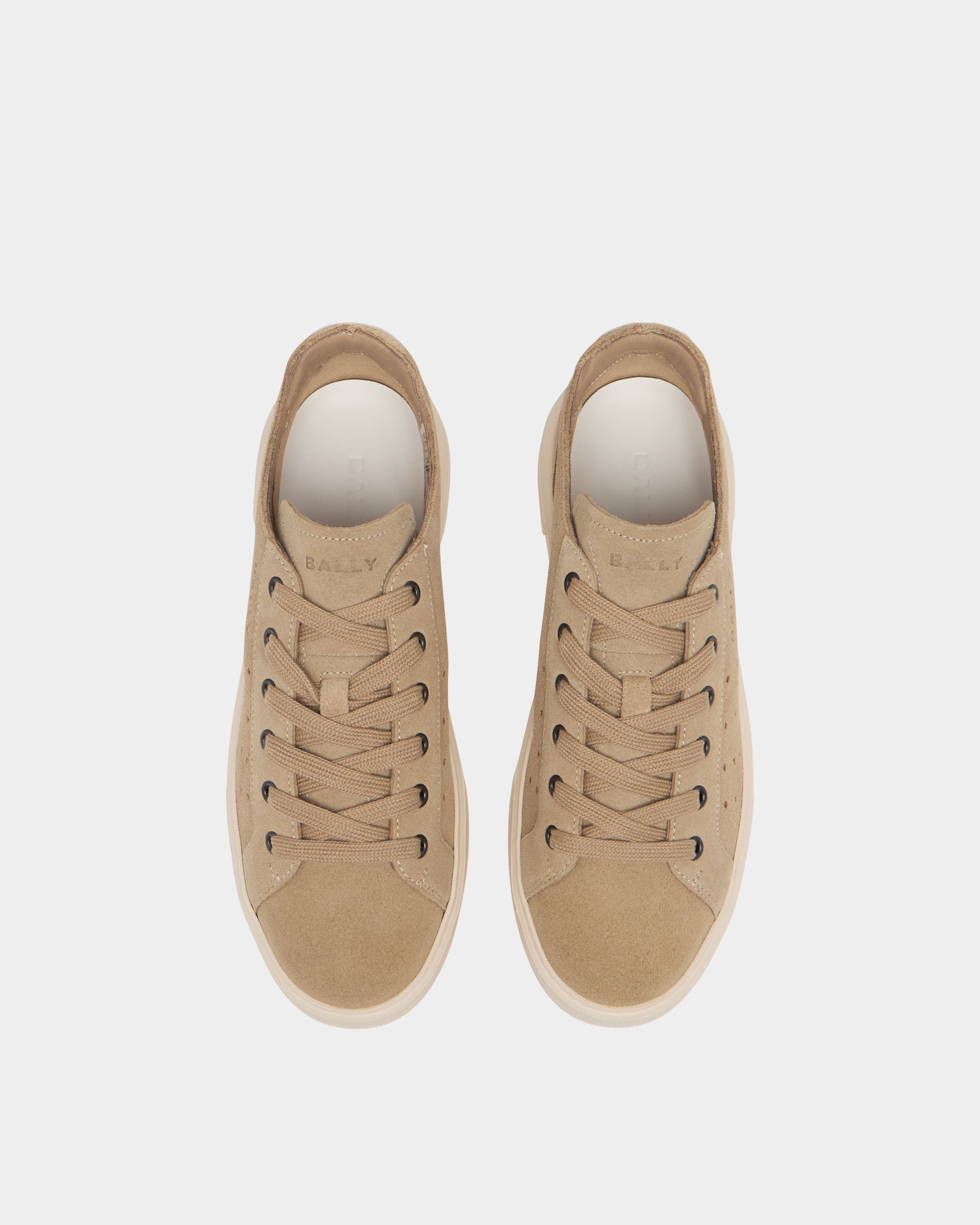 Bally Global - Bally Lift Sneaker in Beige Suede - Beige
