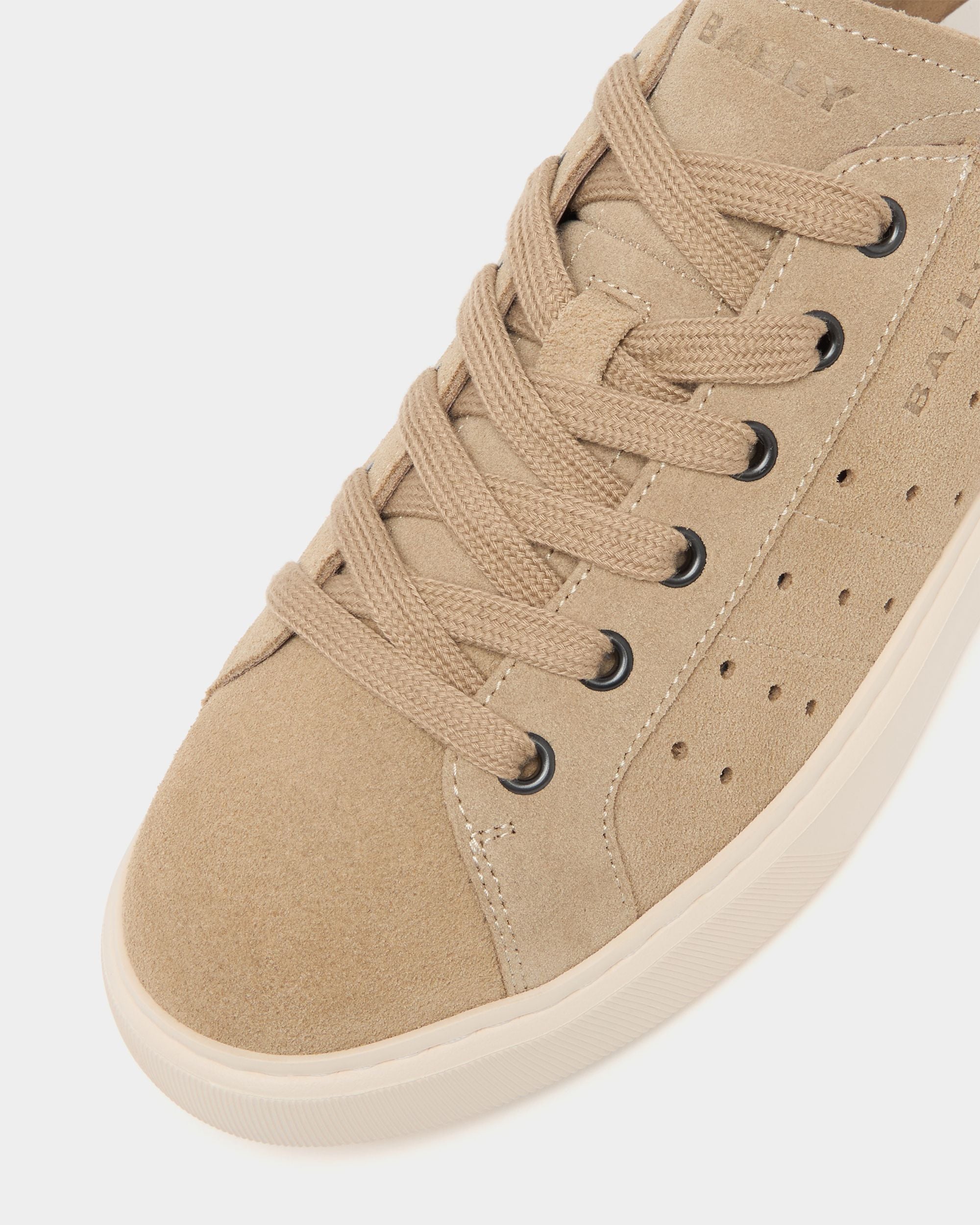 Bally Global - Bally Lift Sneaker in Beige Suede - Beige