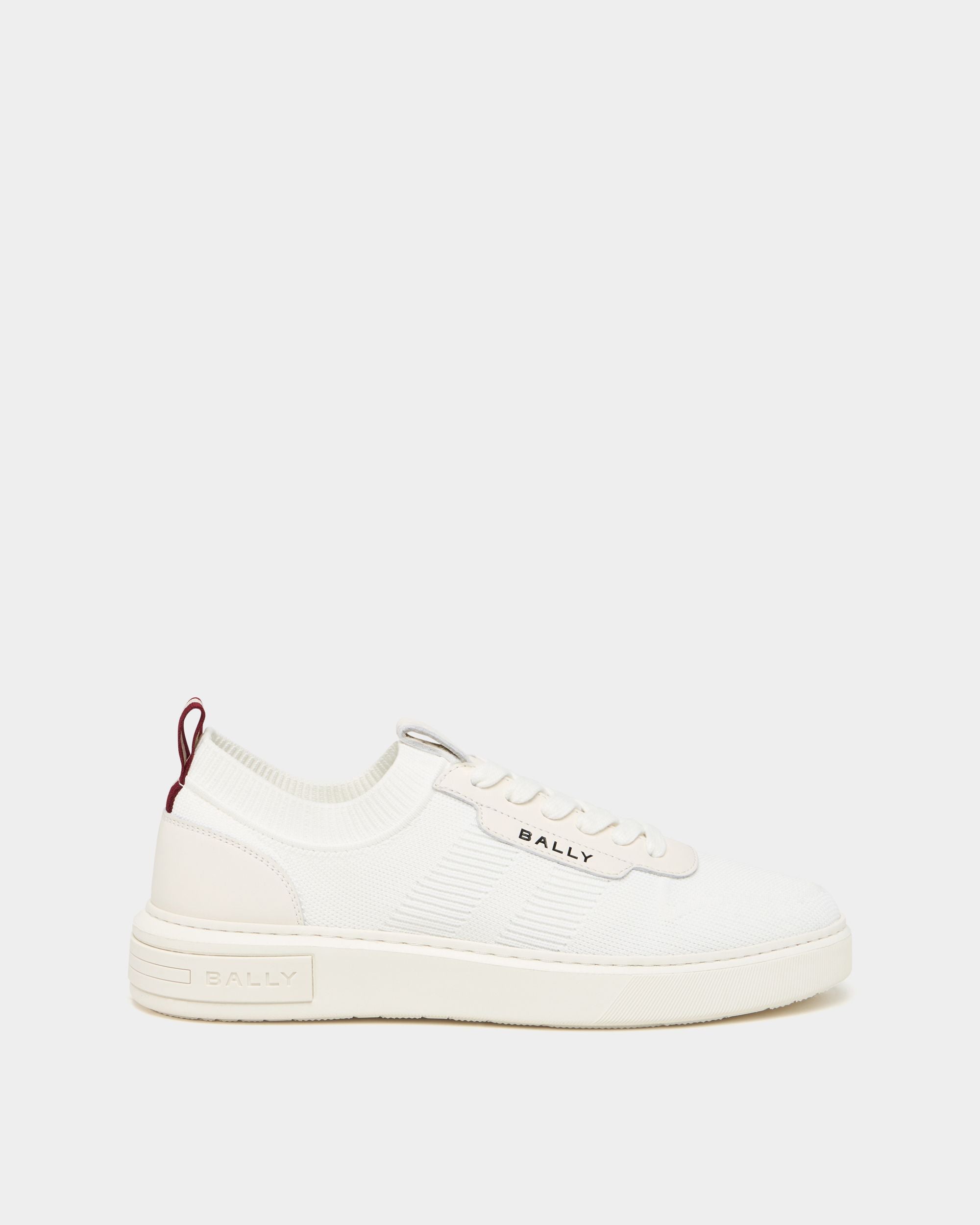 Bally Global - Lift Sneaker aus weißem Gewebe - White