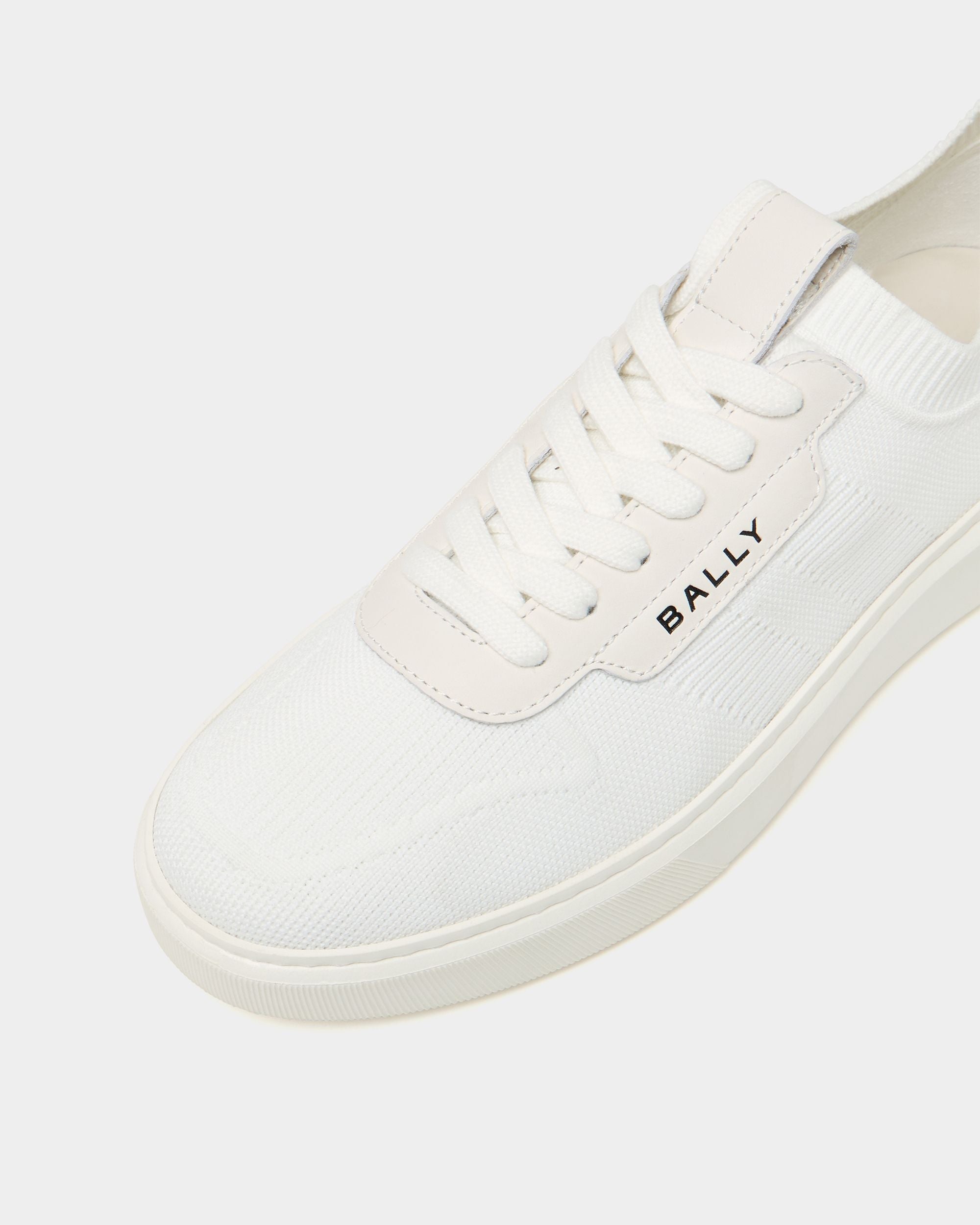 Bally Global - Lift Sneaker aus weißem Gewebe - White
