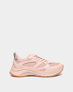 Woge Sneaker in Light Pink Fabric