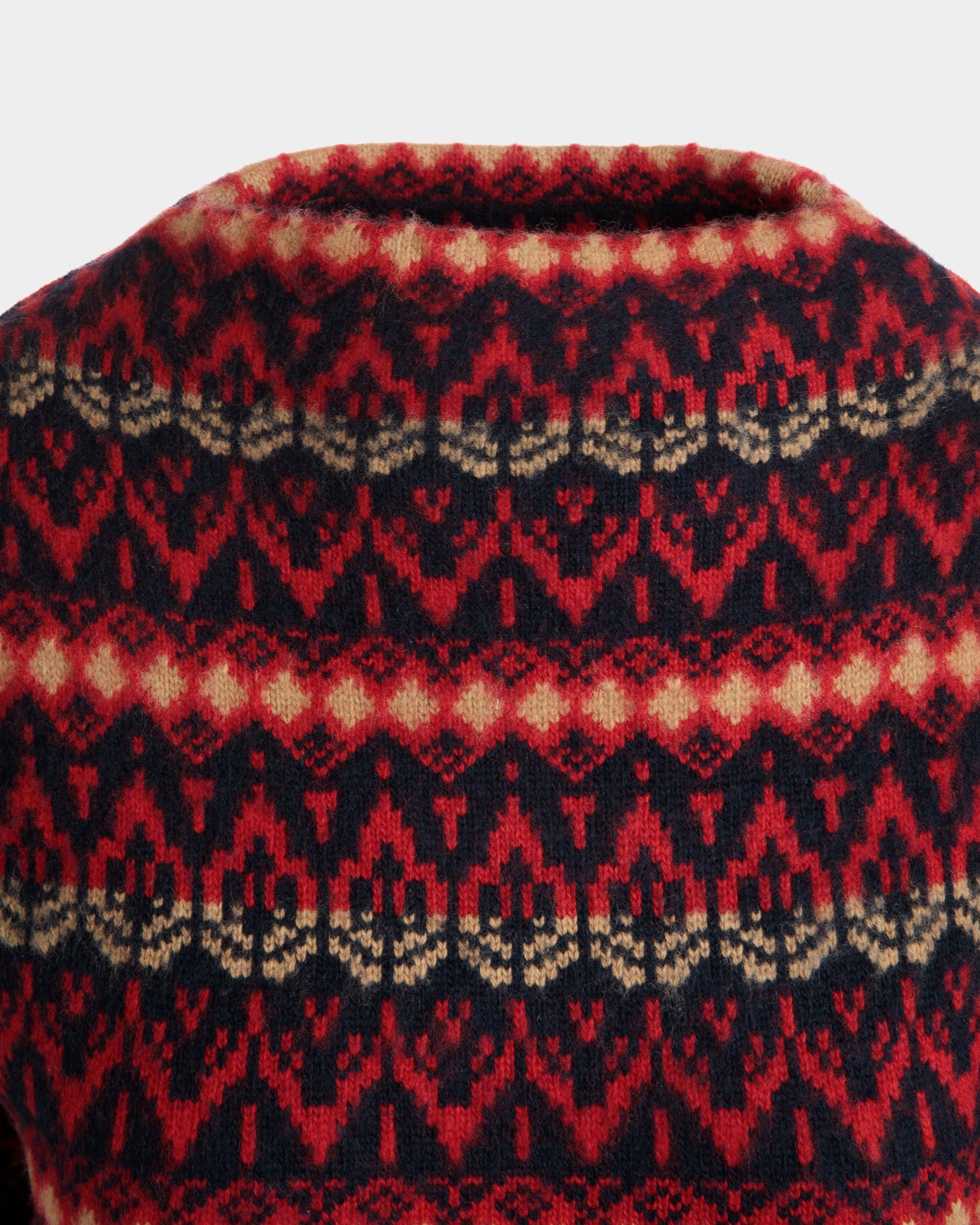 Bally Global - Knit Top In Multicolor Wool - Multicolor