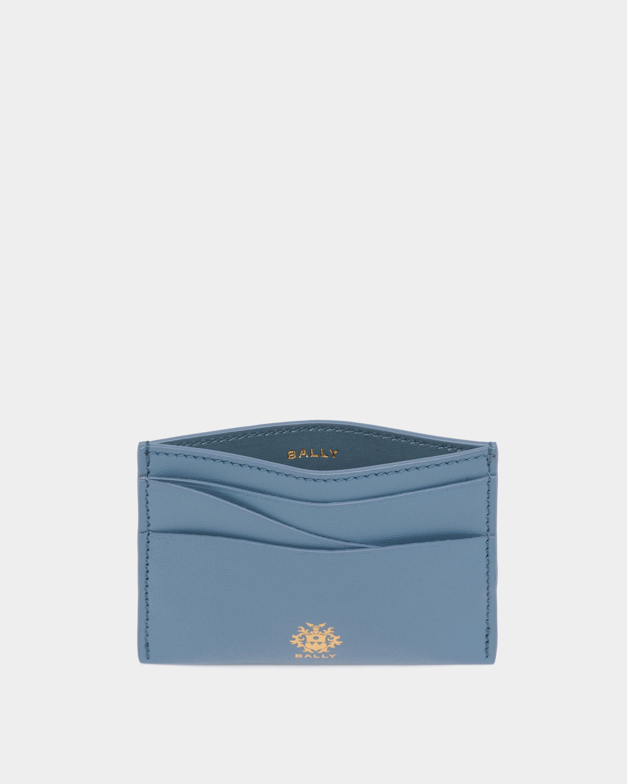 Bally Global - Bally Essential Card Holder in Blue Leather - Blue