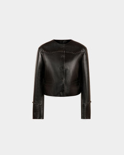 Jacket in Black Leather