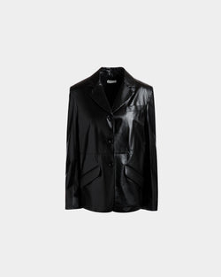 Blazer In Black Leather