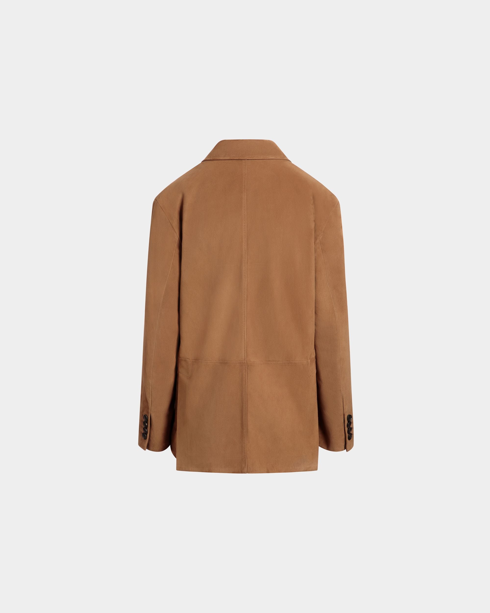 Bally Global - Blazer in Brown Suede - Brown