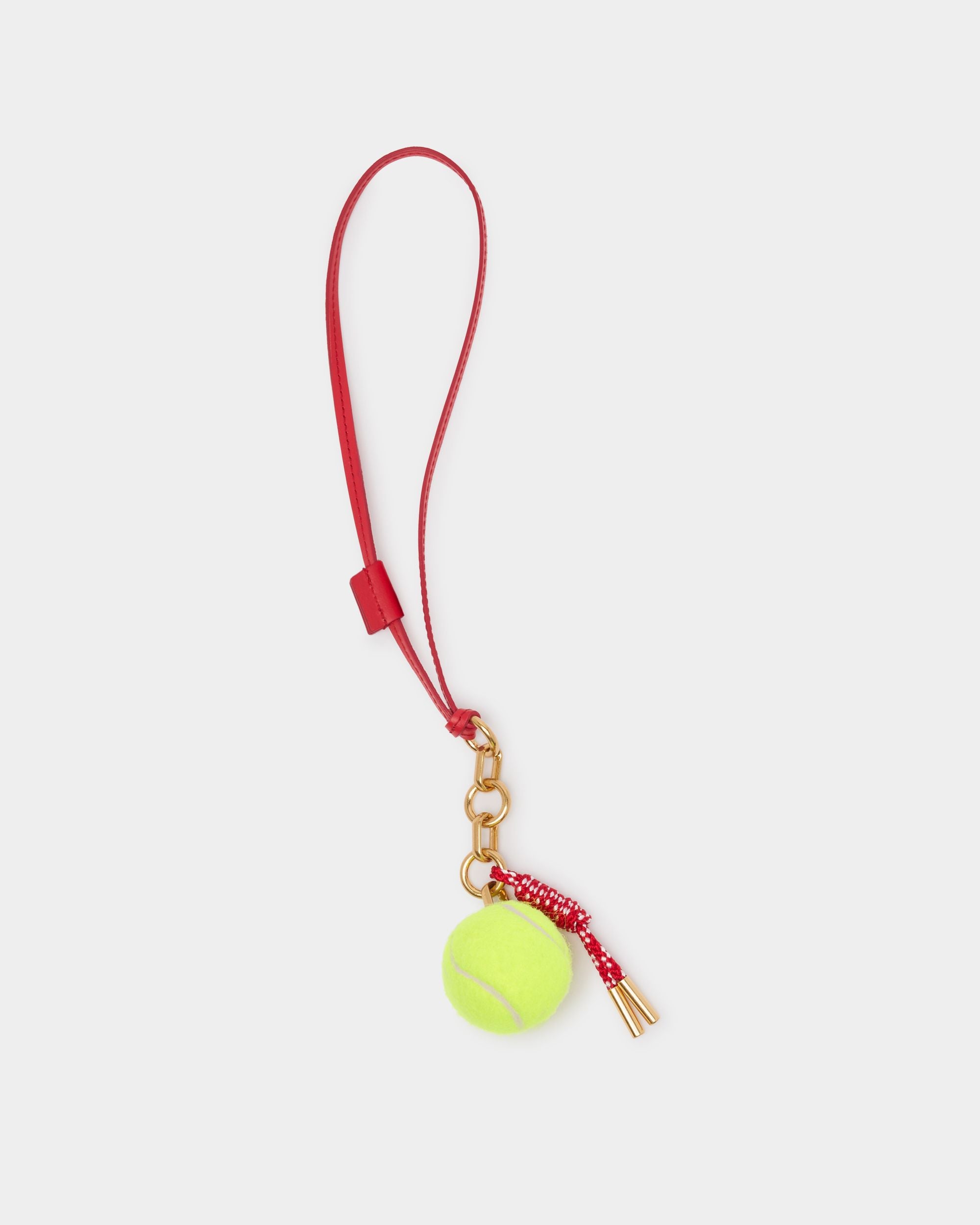 Bally Global - Charm de la colección Tennis en rojo - Rojo