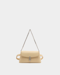 Lock Me Multifunctional Minibag in Ginger Grained Leather