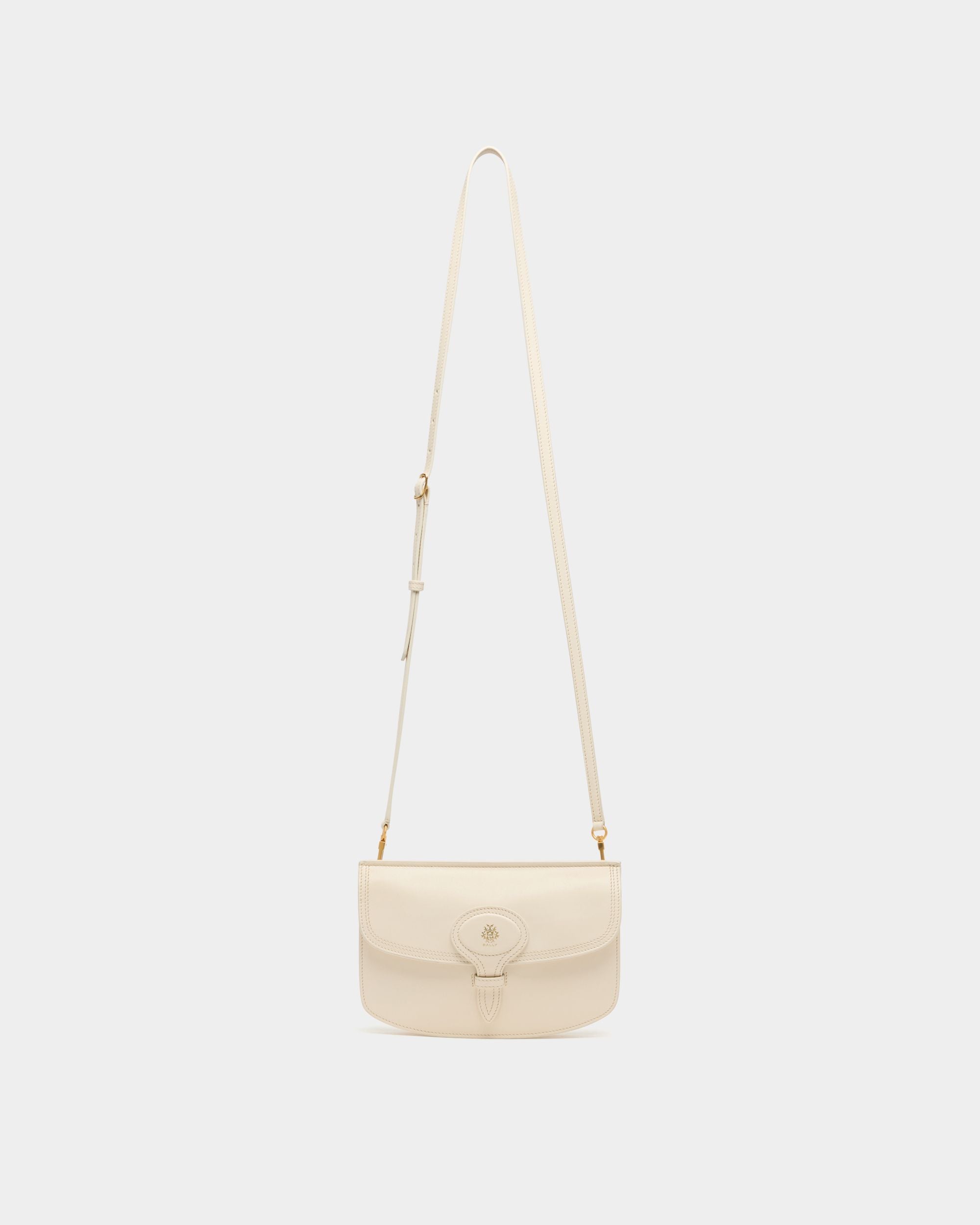 Bally Global - Beckett Minibag in Ivory Leather - White