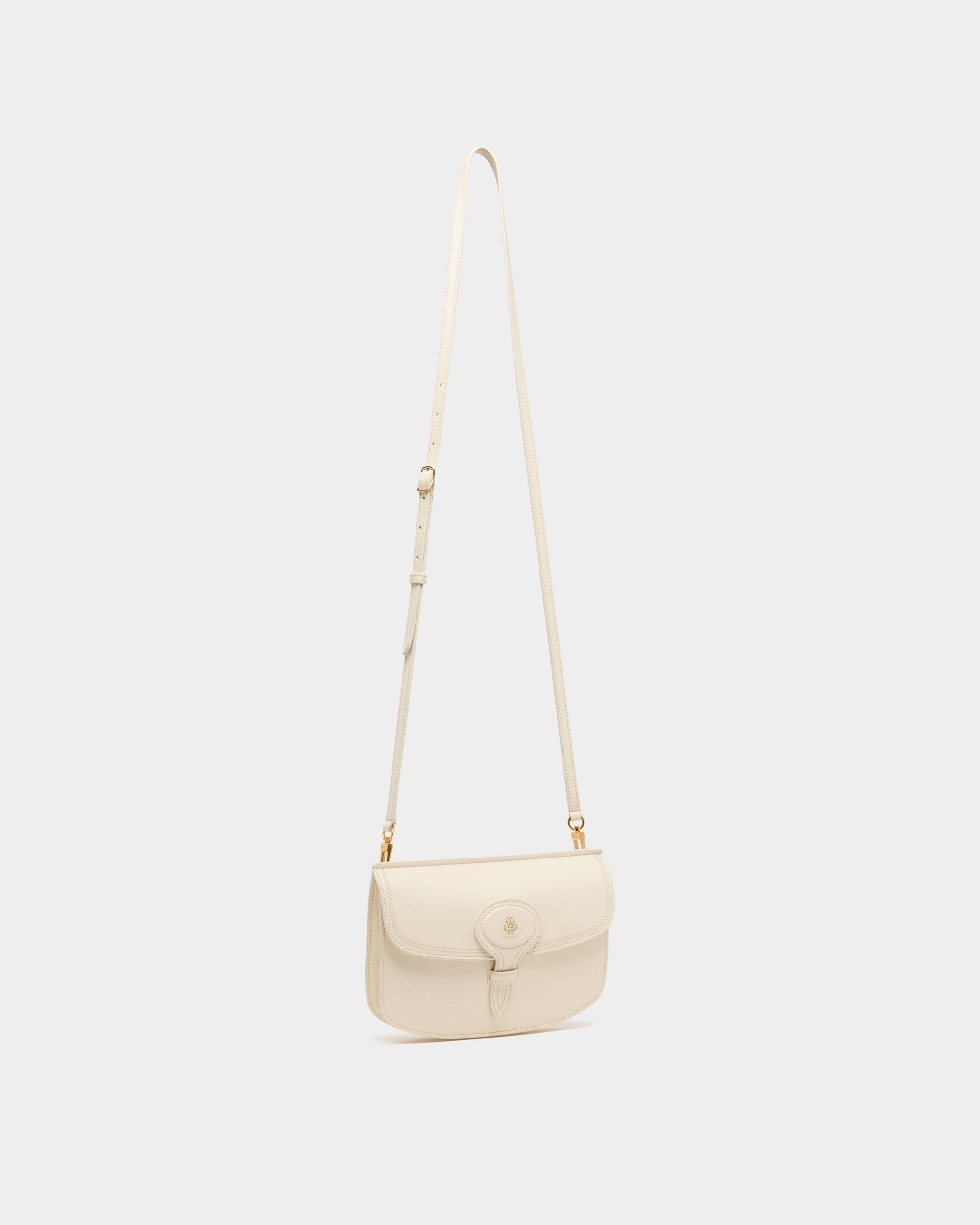 Bally Global - Beckett Minibag in Ivory Leather - White