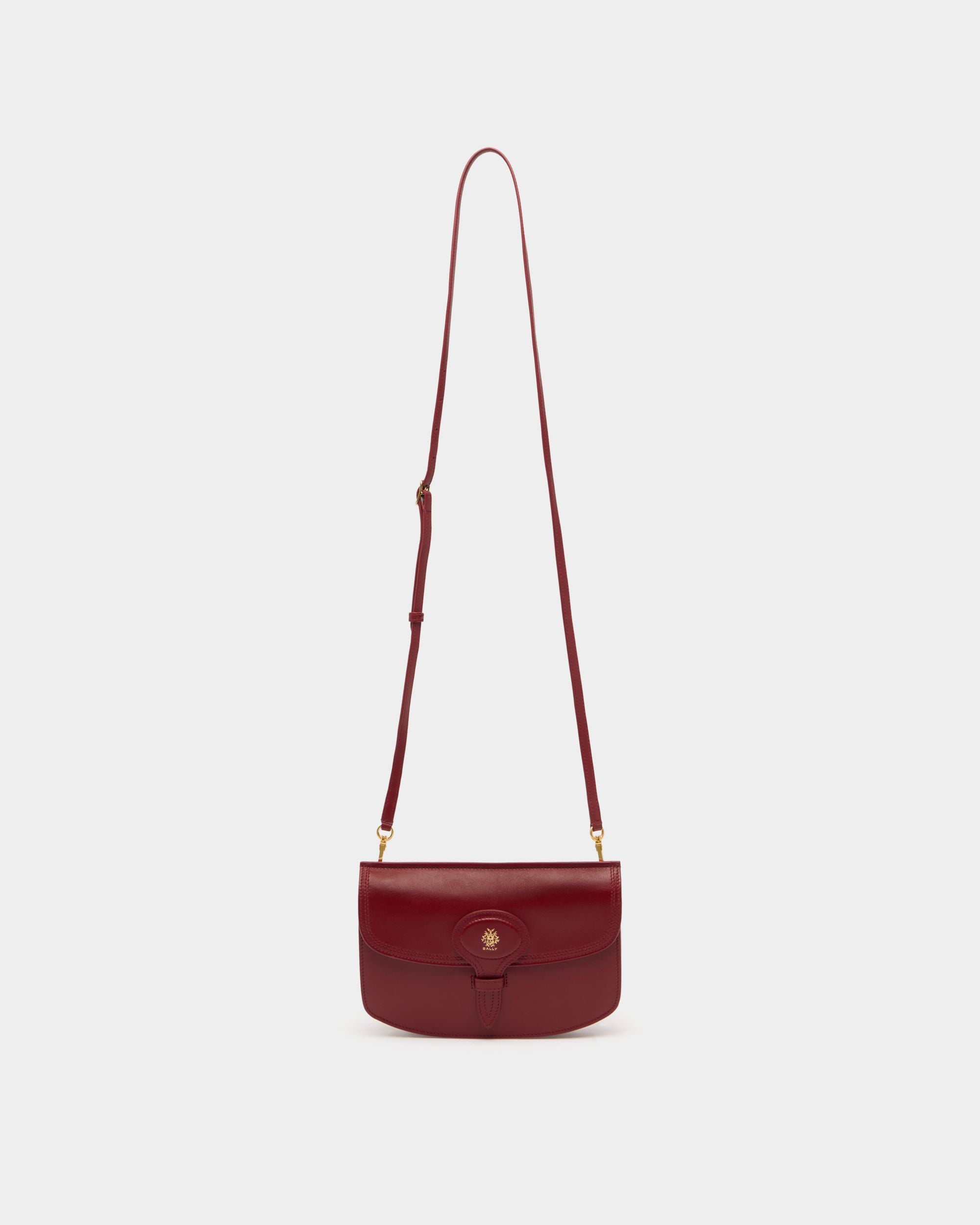 Bally Global - Minisac Beckett en cuir Ruby Red - Rouge