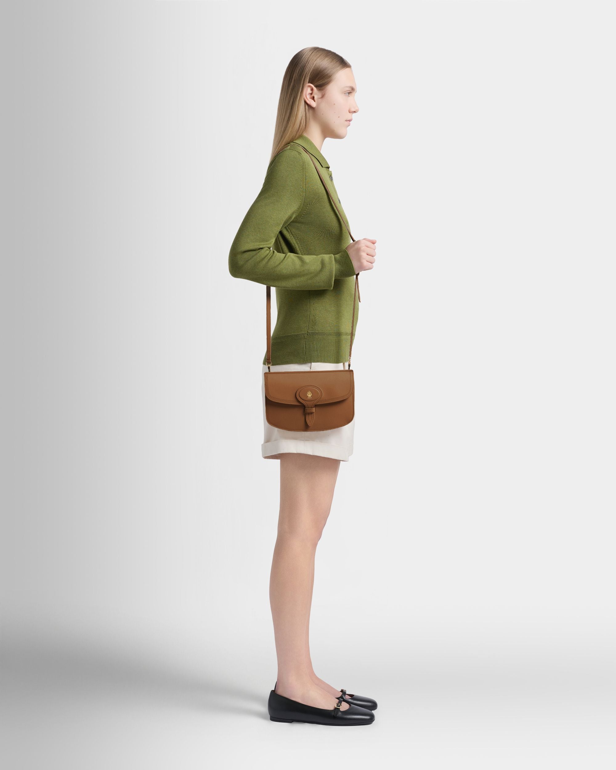 Bally Global - Beckett Minibag in Brown Leather - Brown