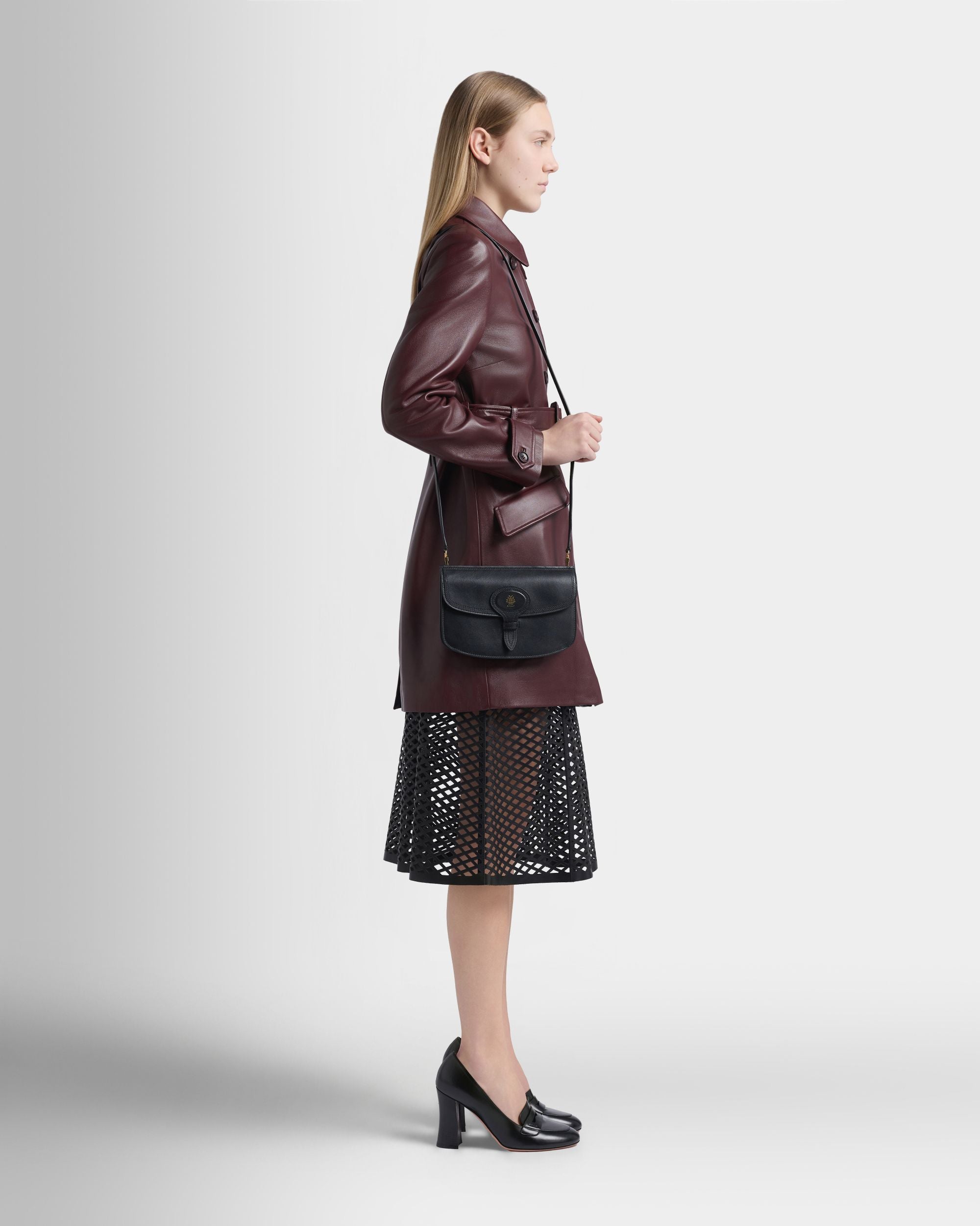 Bally Global - Beckett Minibag in Black Leather - Black