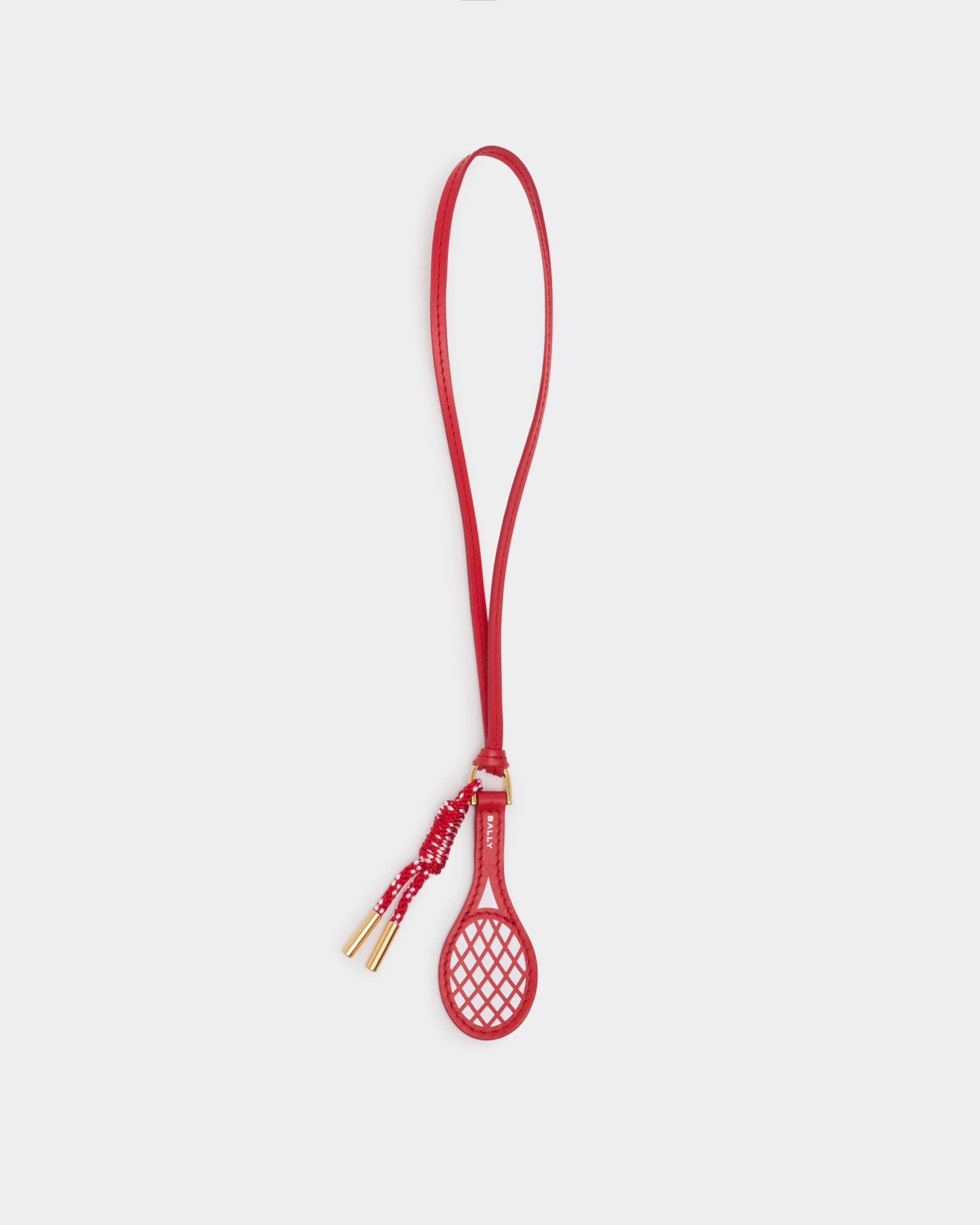 Bally Global - Charm de la colección Tennis en rojo - Rojo