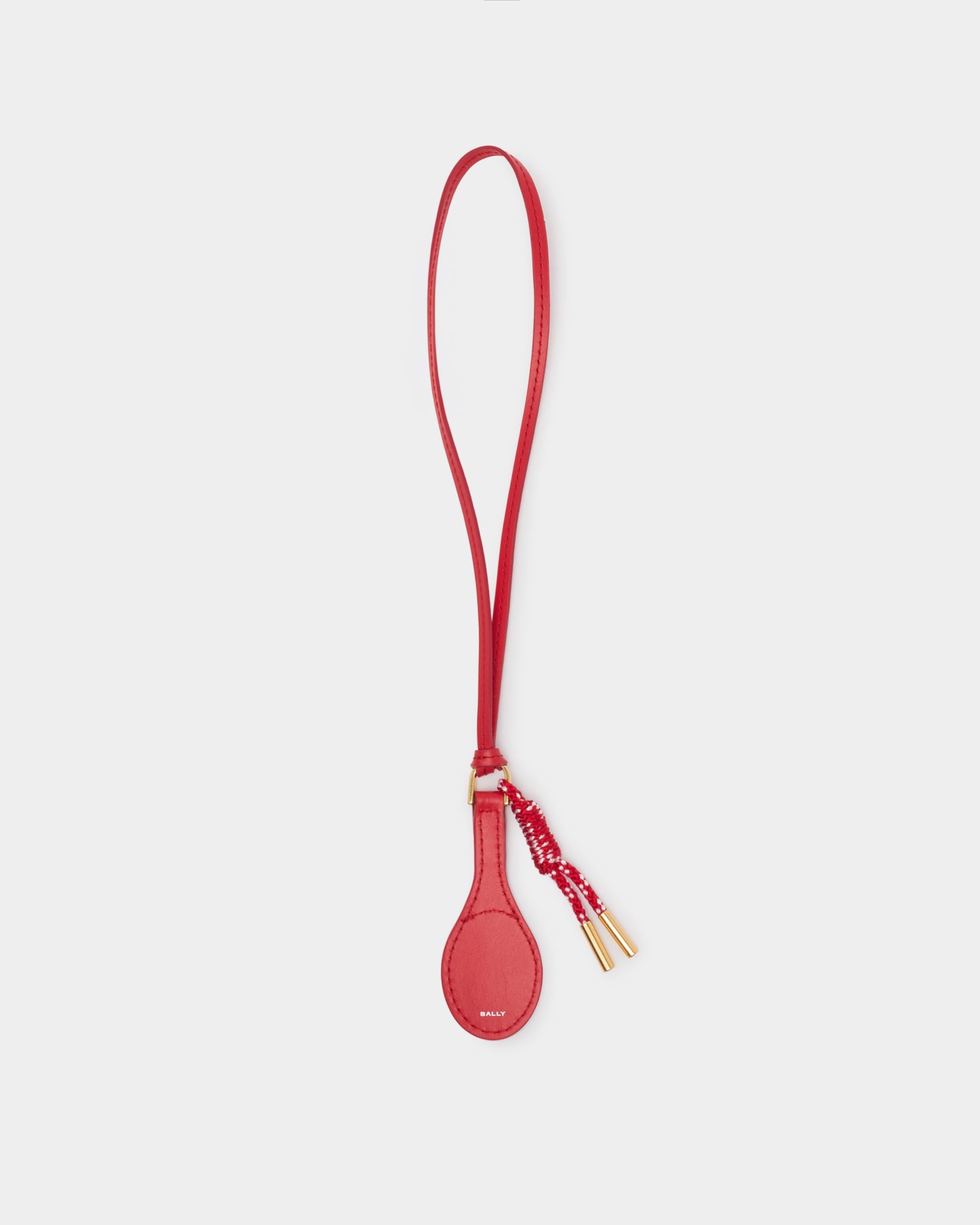Bally Global - Charm de la colección Tennis en rojo - Rojo