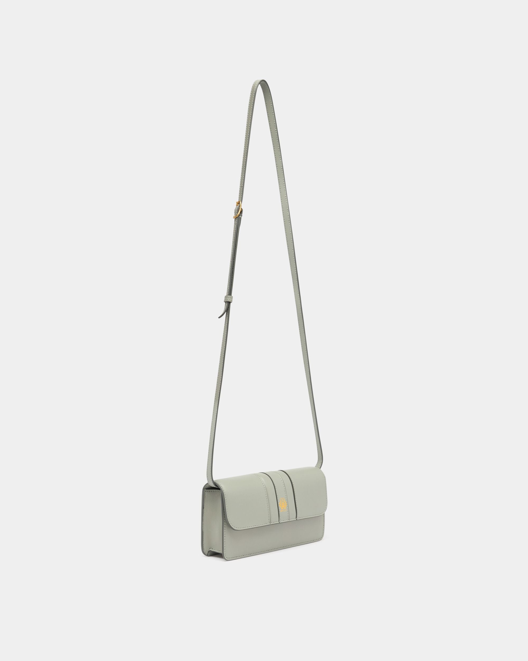 Bally Global - Beckett Smartphone-Tasche Aus Leder In Glacier Grey - Grau