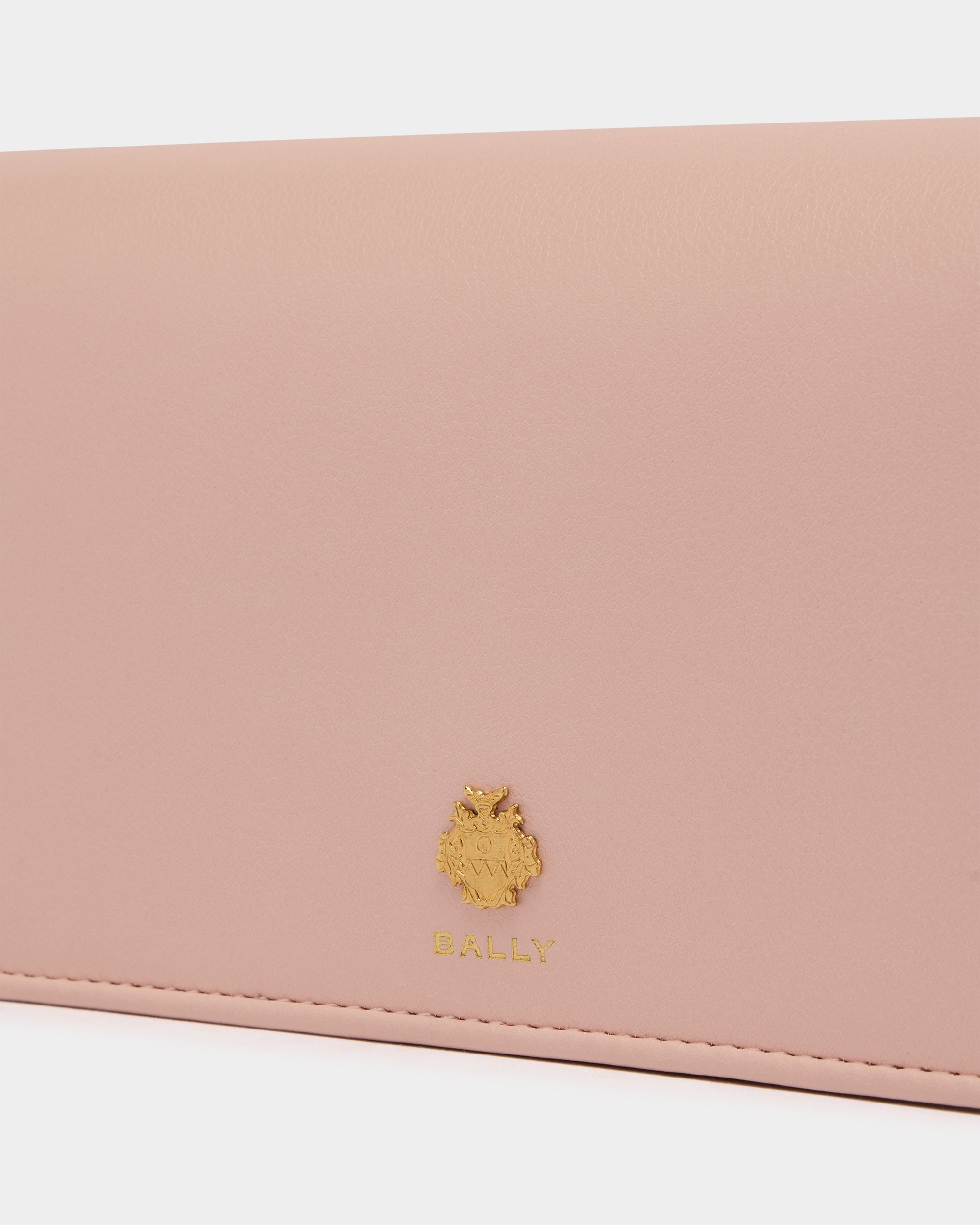 Bally Global - Portamóvil Bally Essential De Piel Dusty Petal - Rosa