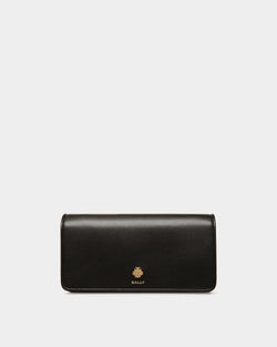 Bally Essential Phone Wallet in Black Leather