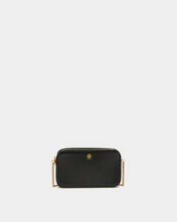Essential Travel Wallet in Black Leather
