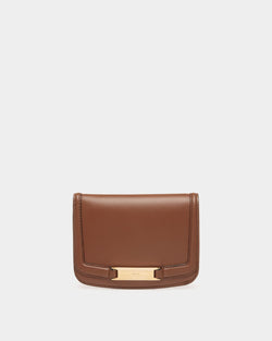 Portafoglio Deco In Pelle Marrone