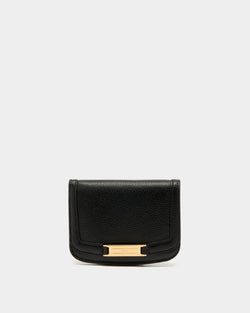 Deco Wallet in Black Leather
