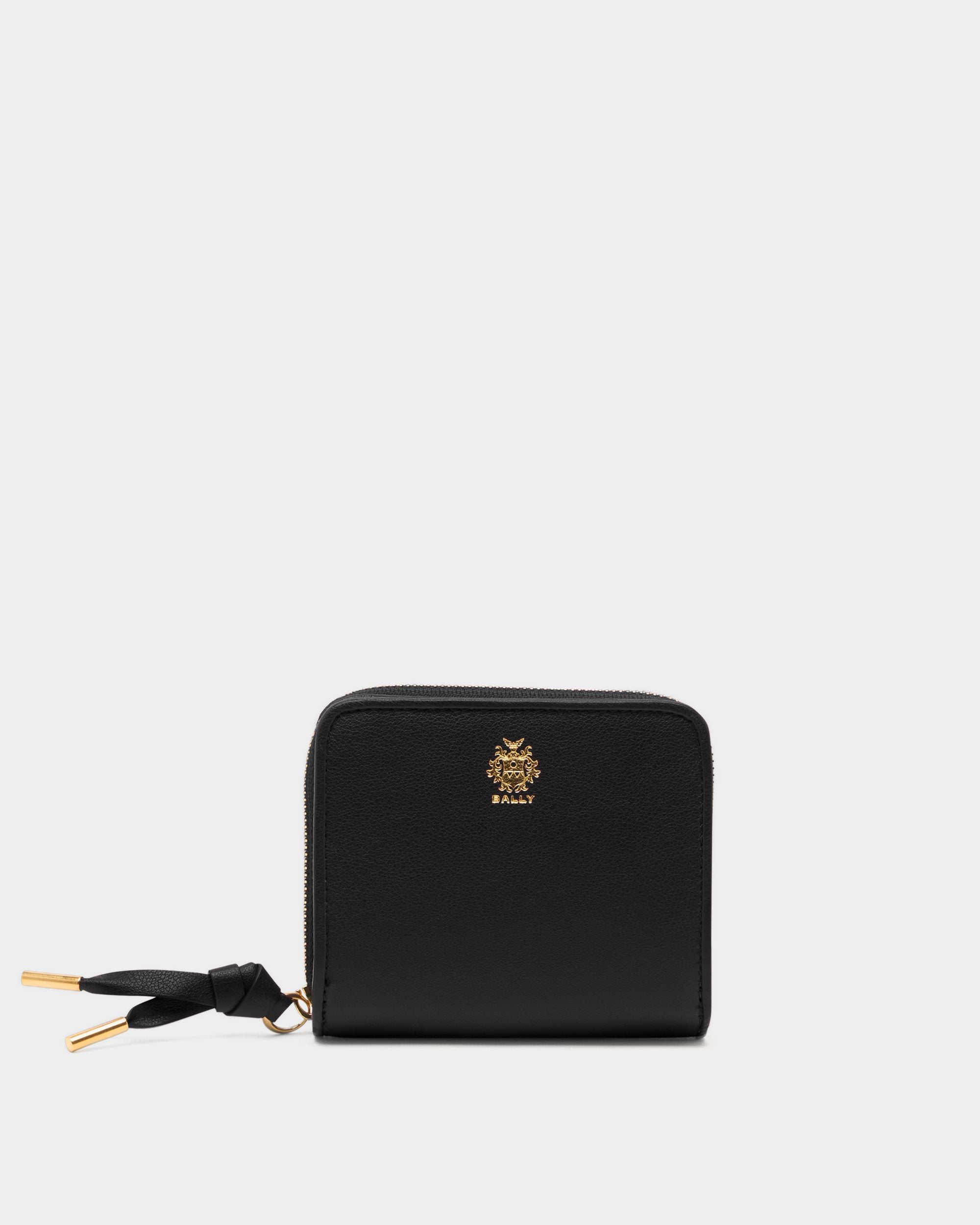 Bally Global - Portefeuille Bally Essential en cuir noir - Noir