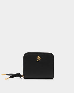 Portefeuille Bally Essential en cuir noir