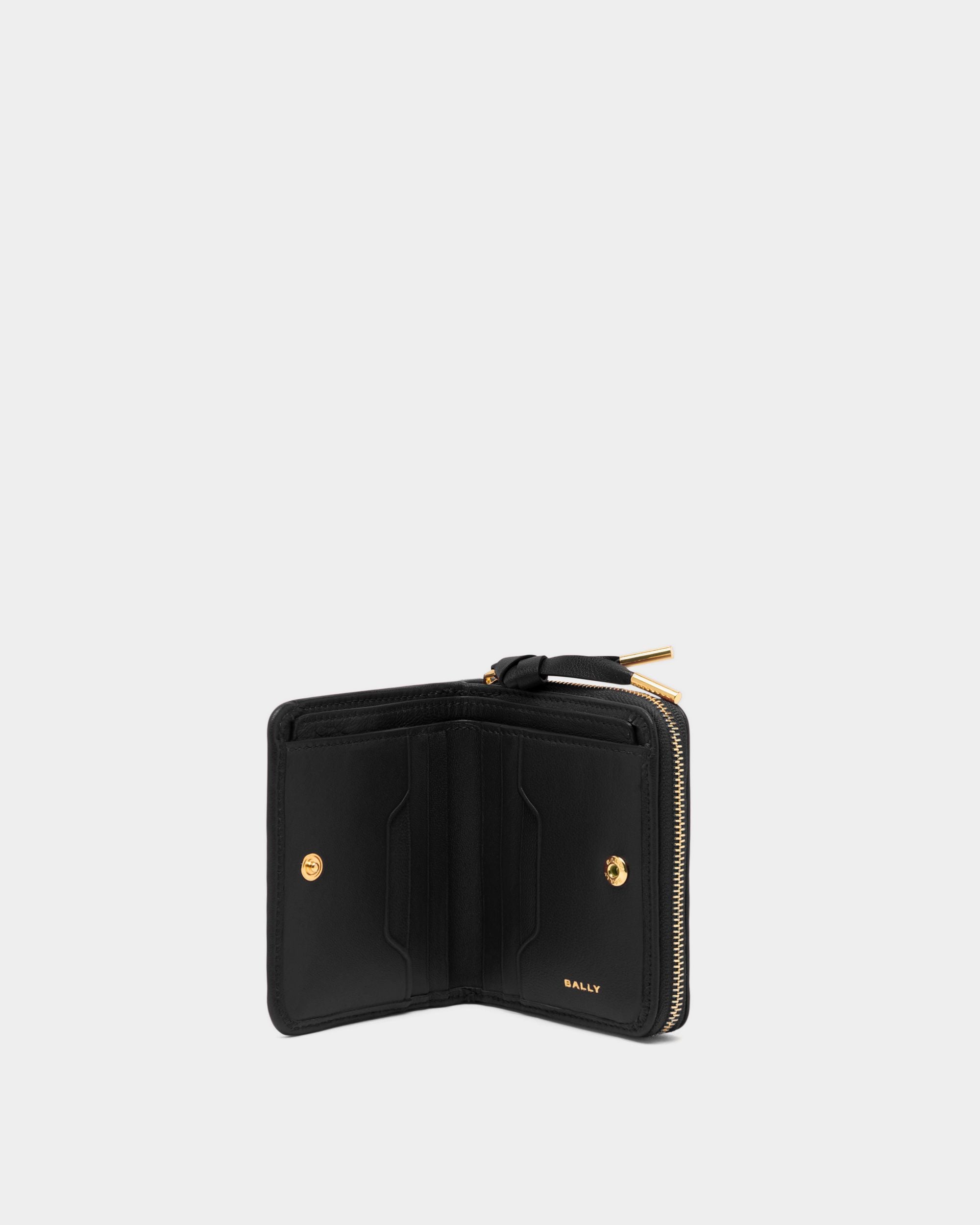 Bally Global - Portefeuille Bally Essential en cuir noir - Noir