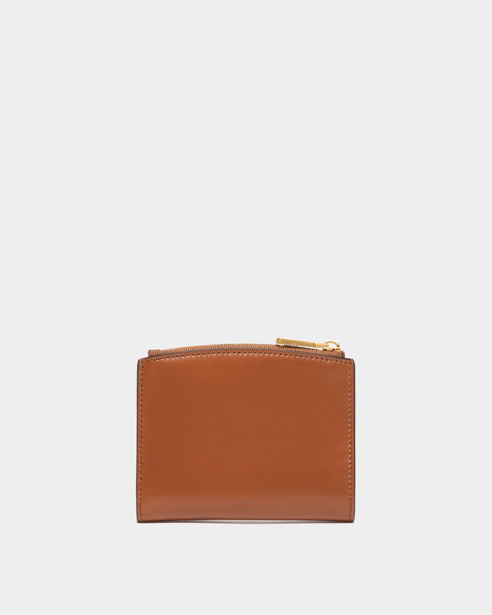 Bally Global - Althea Wallet in Amber Brown Leather - Brown