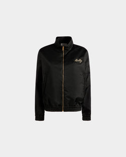 Blouson Bomber En Nylon Noir
