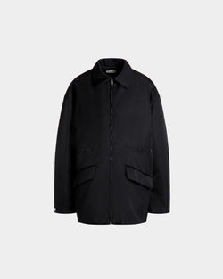 Jacket In Black Nylon