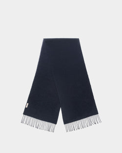 Bufanda De Tejido Azul