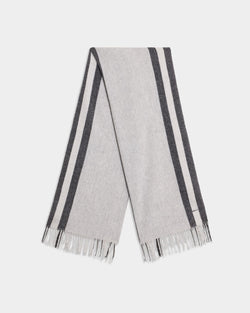 Scarf in Grey Wool