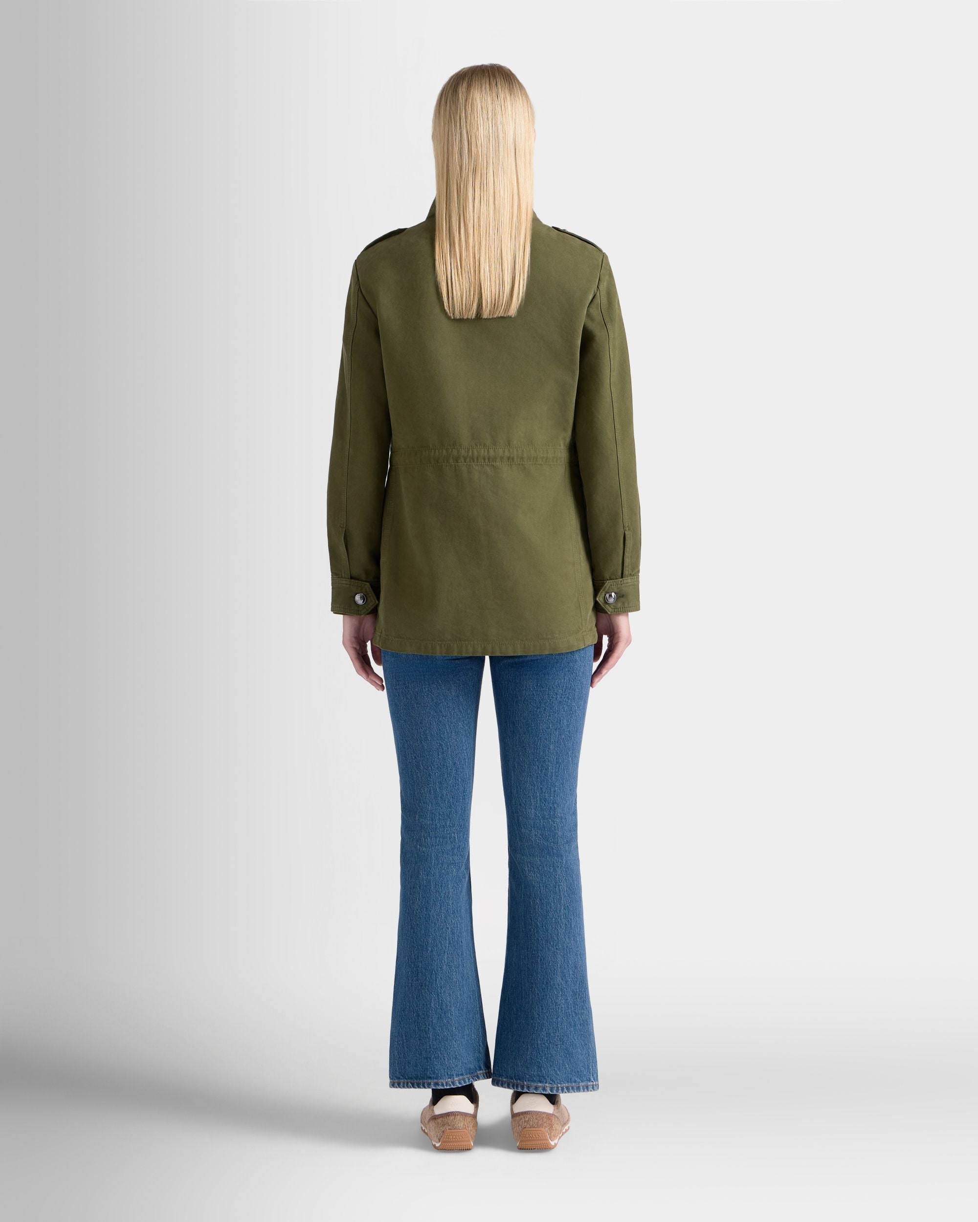 Bally Global - Military Jacket in Army Green Cotton - Green