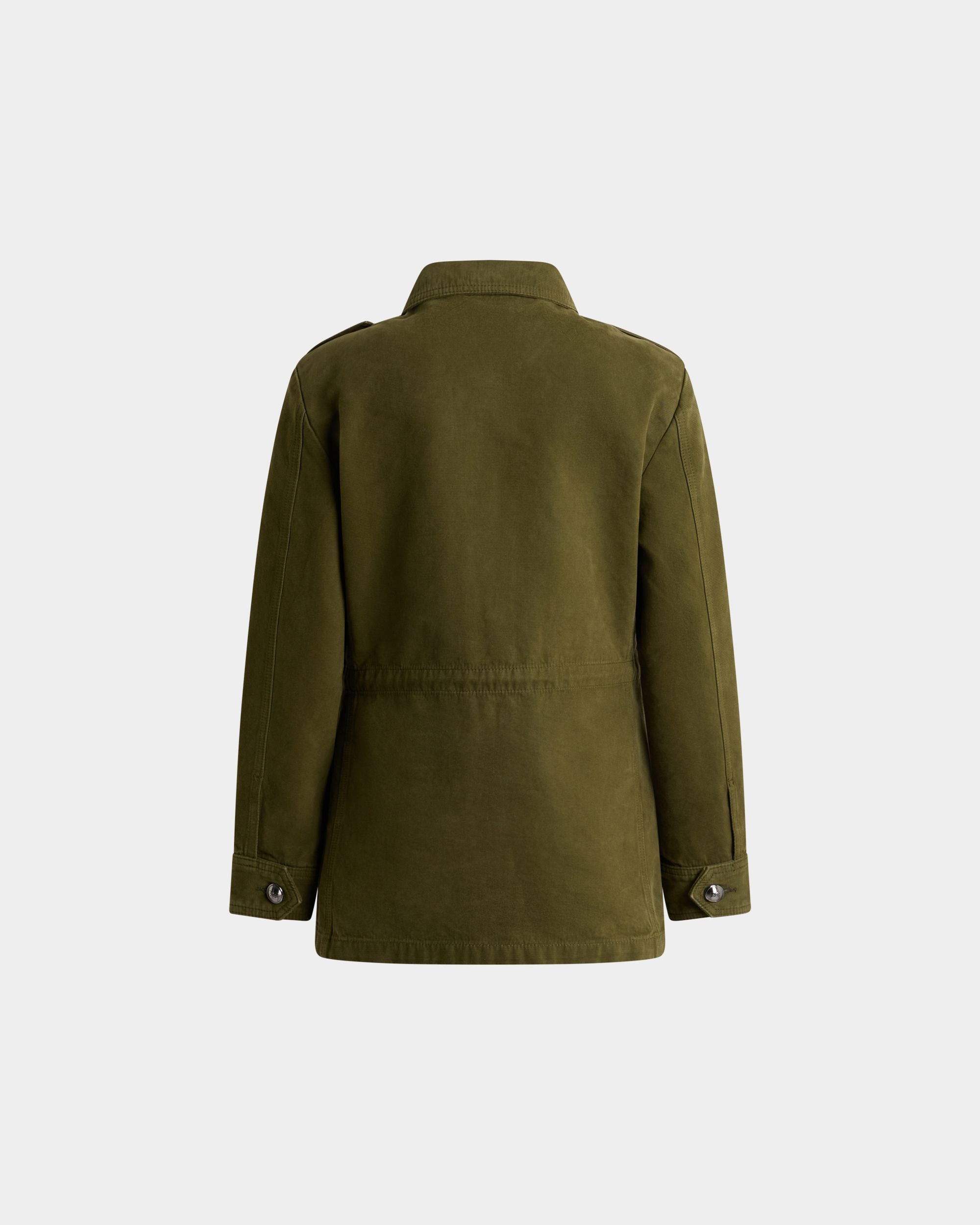 Bally Global - Military Jacket in Army Green Cotton - Green