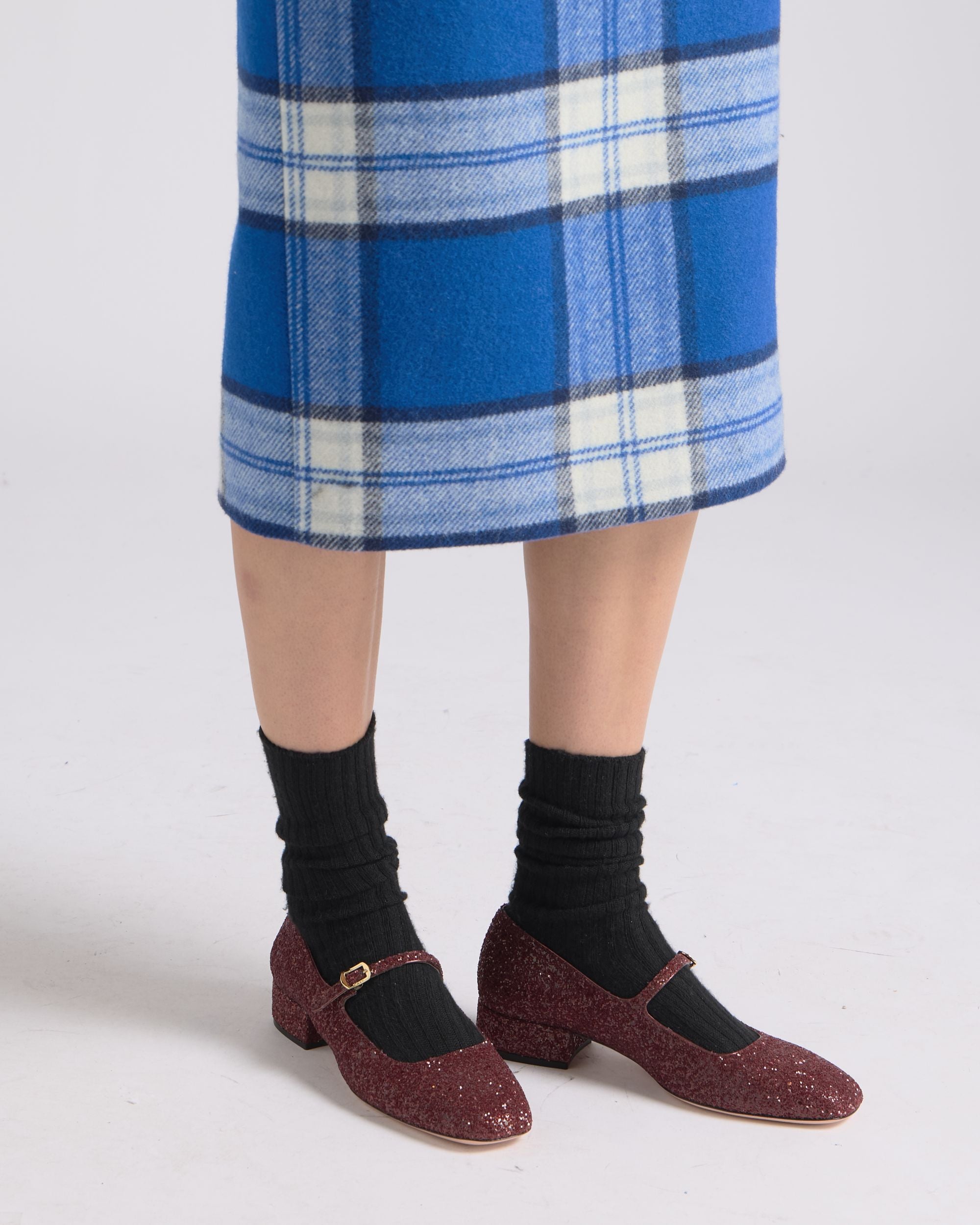 Bally Global - Ballyrina Pump in Andorra Glitzer - Burgunderrot