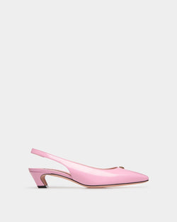 Sylt Slingback Pump In Pink Leather