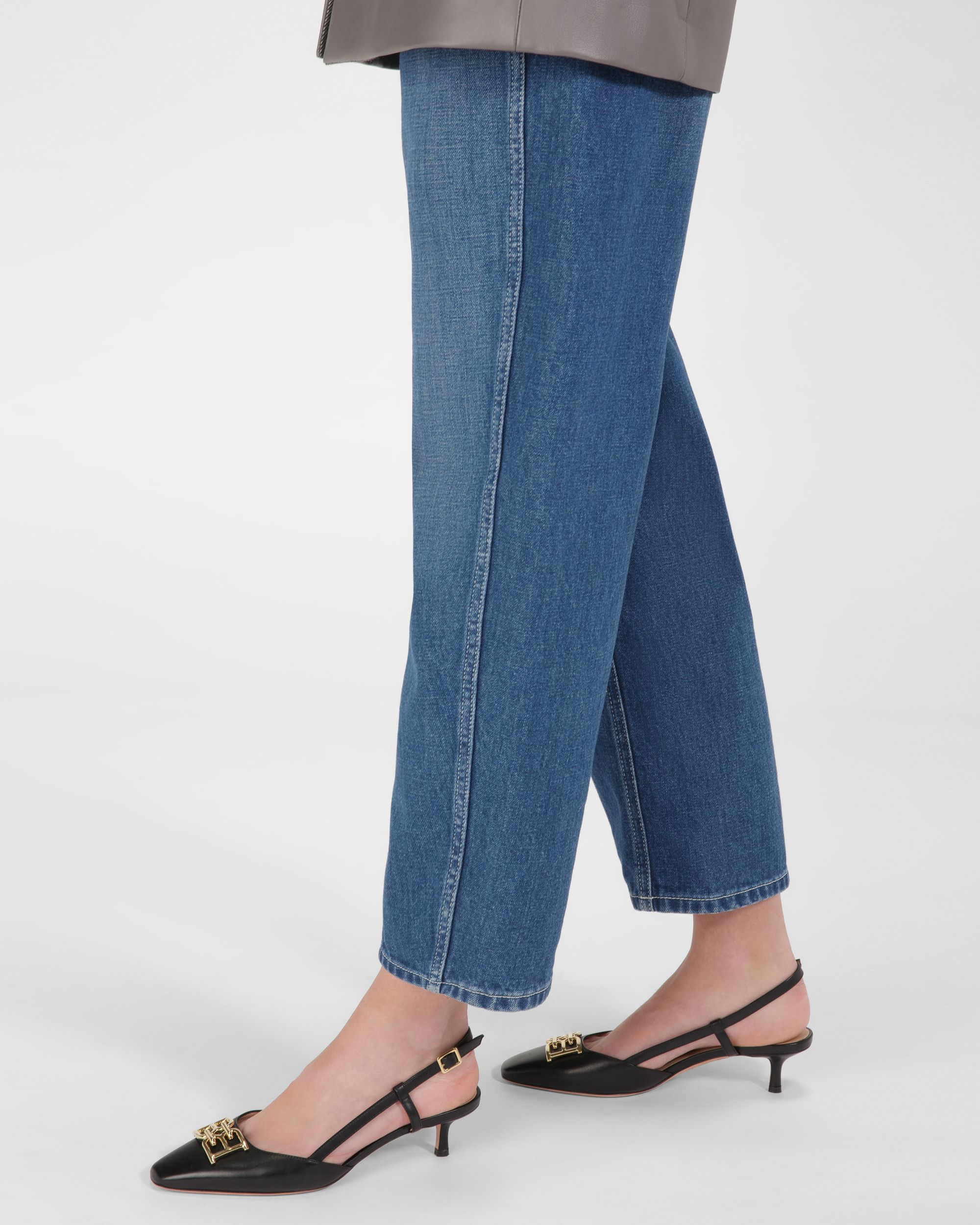 Bally Global - Eva Décolleté In Pelle Nera - Nero